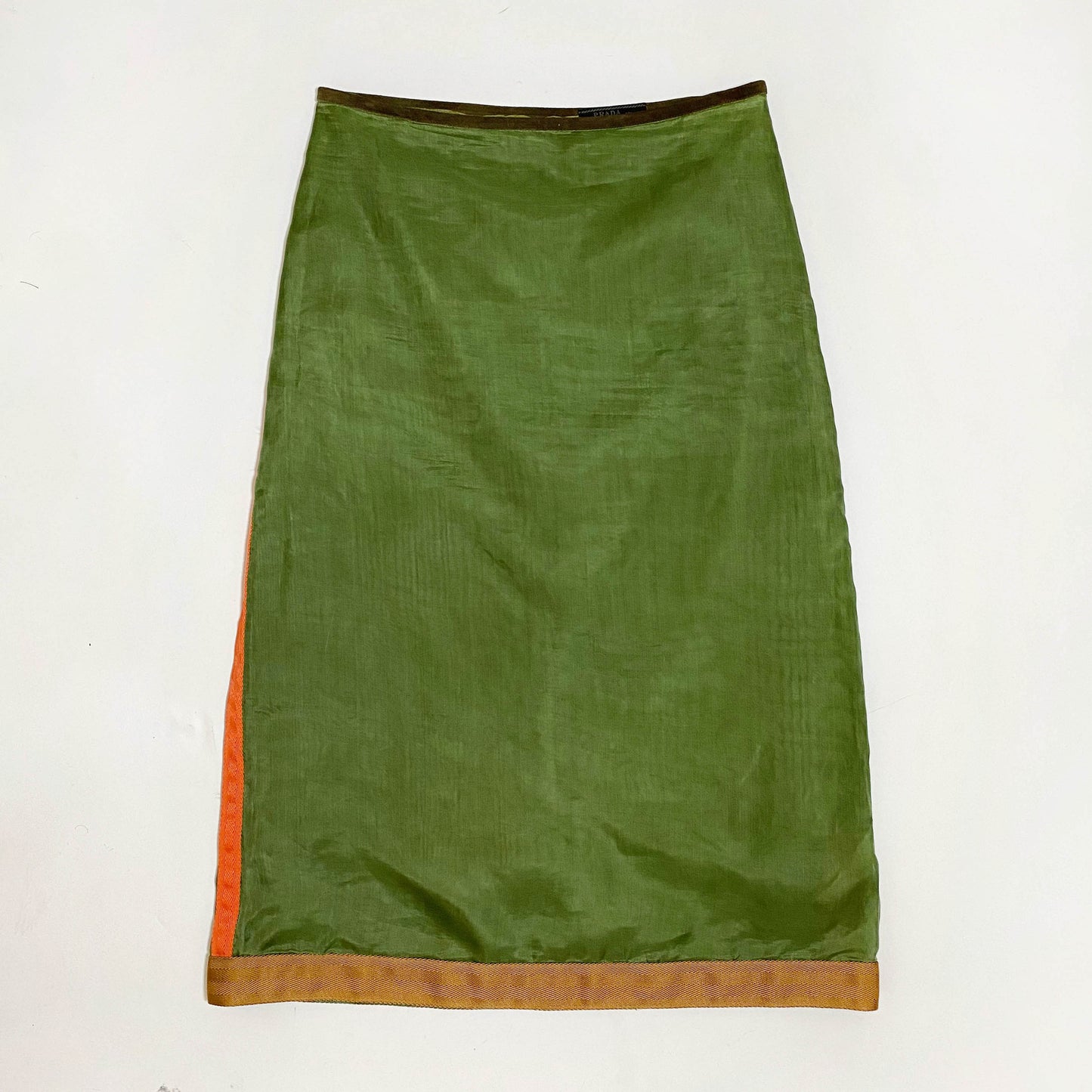 Prada FW1999 Runway Silk Skirt