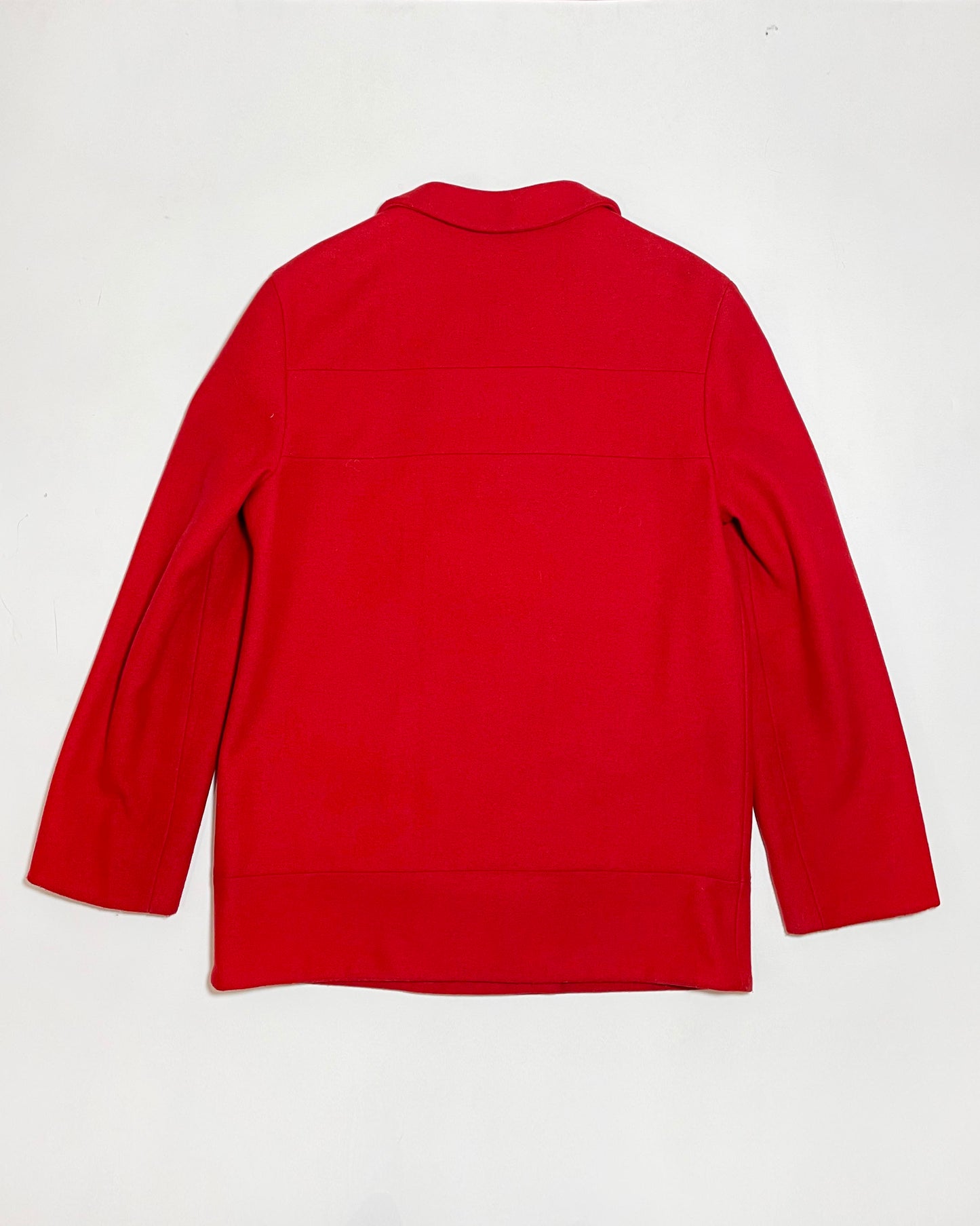 Miu Miu Fall 1998 Red Peacoat