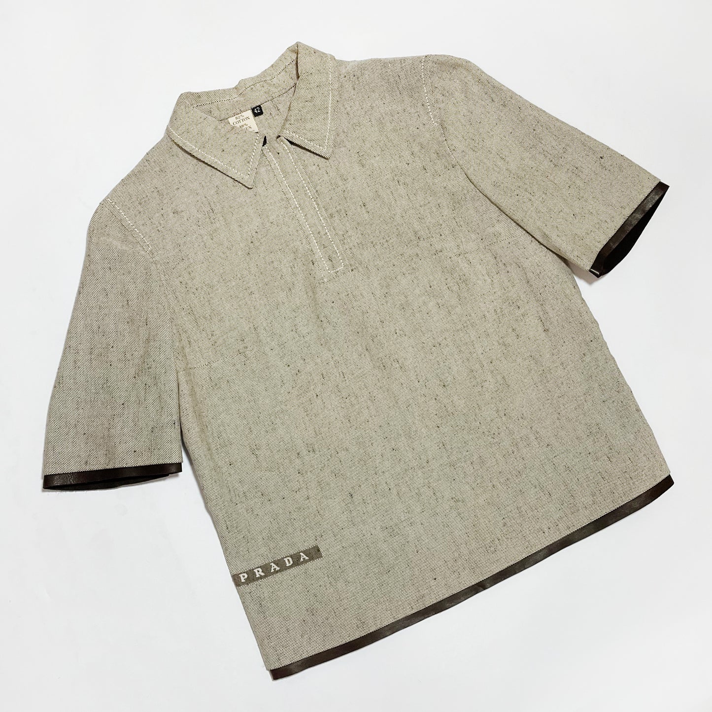 Prada SS 1999 Linen Shirt