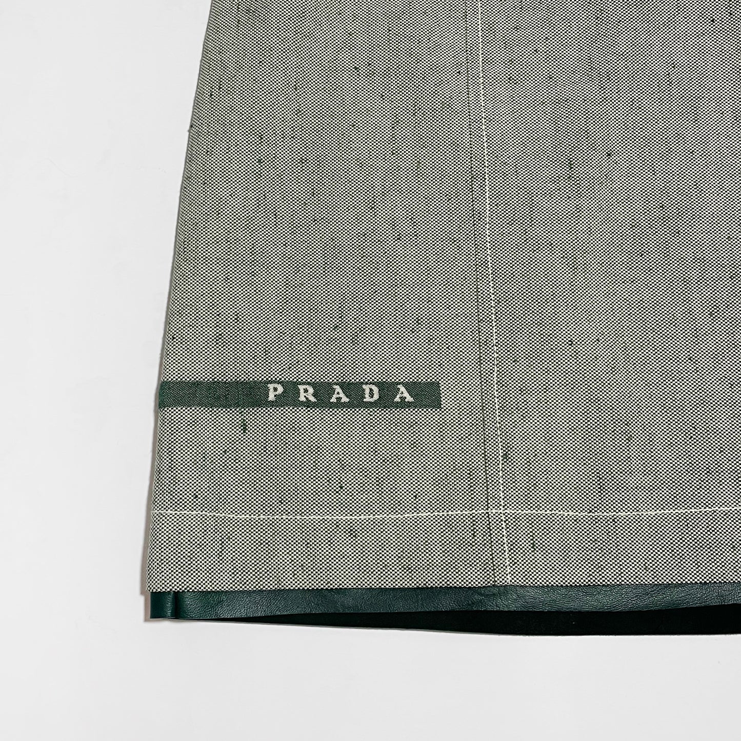Prada Spring 1999 Linen Skirt