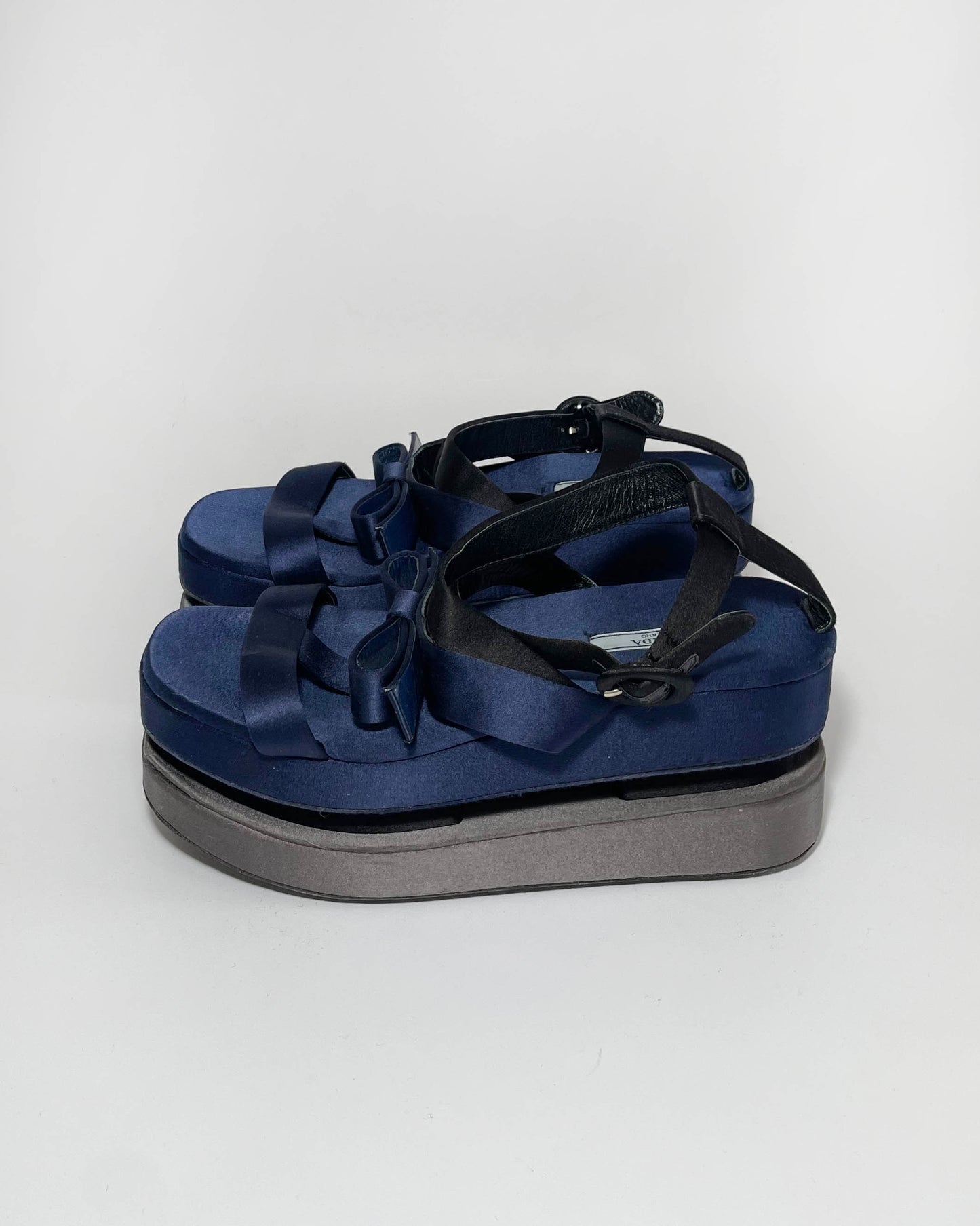 Prada Spring 2013 Bow Platform Sandals