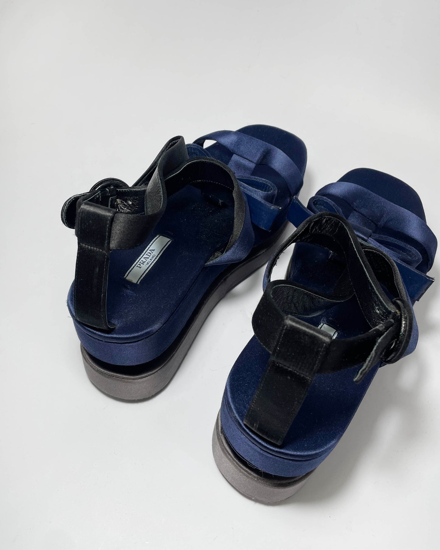 Prada Spring 2013 Bow Platform Sandals