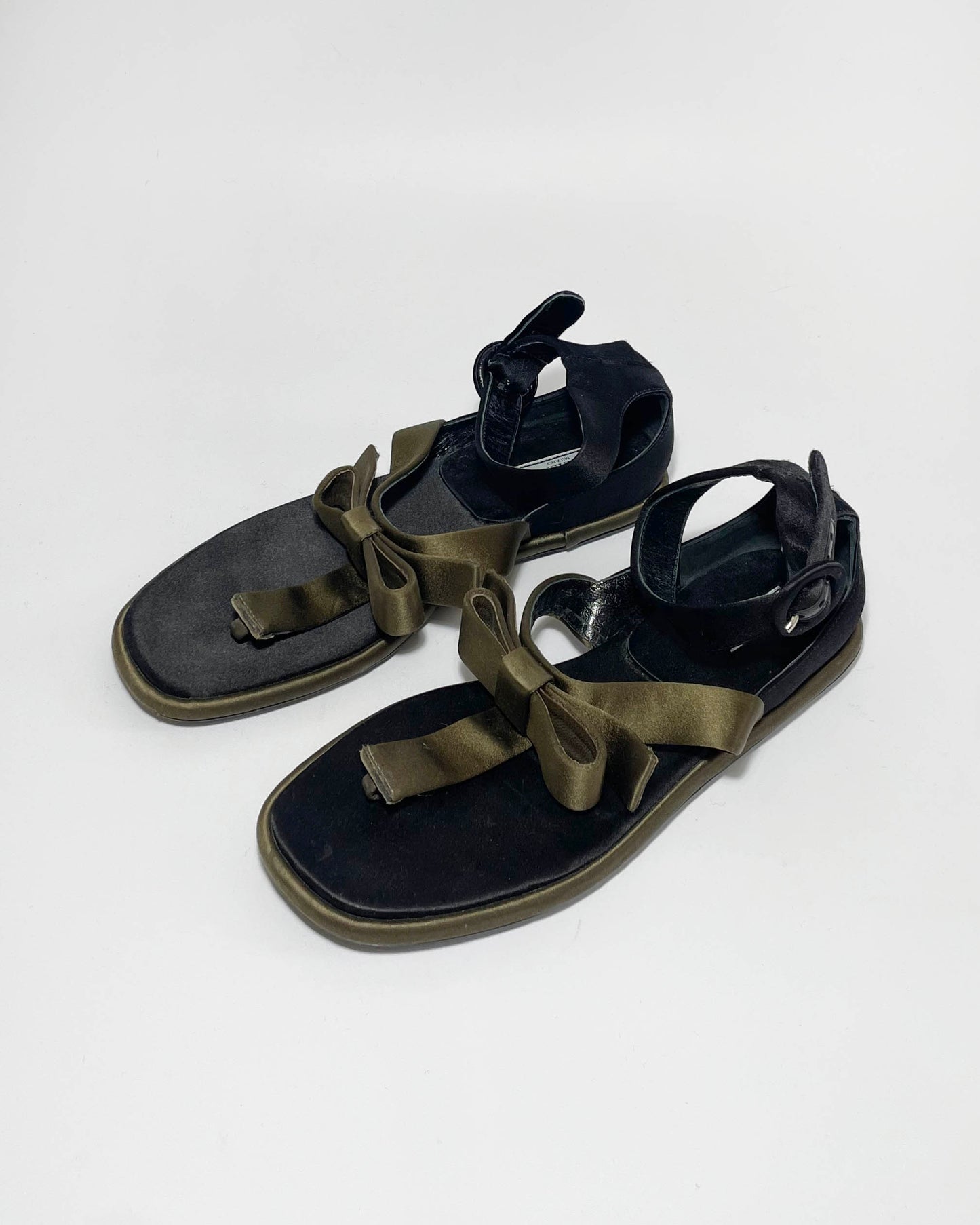 Prada Spring 2013 Bow Flat Sandals