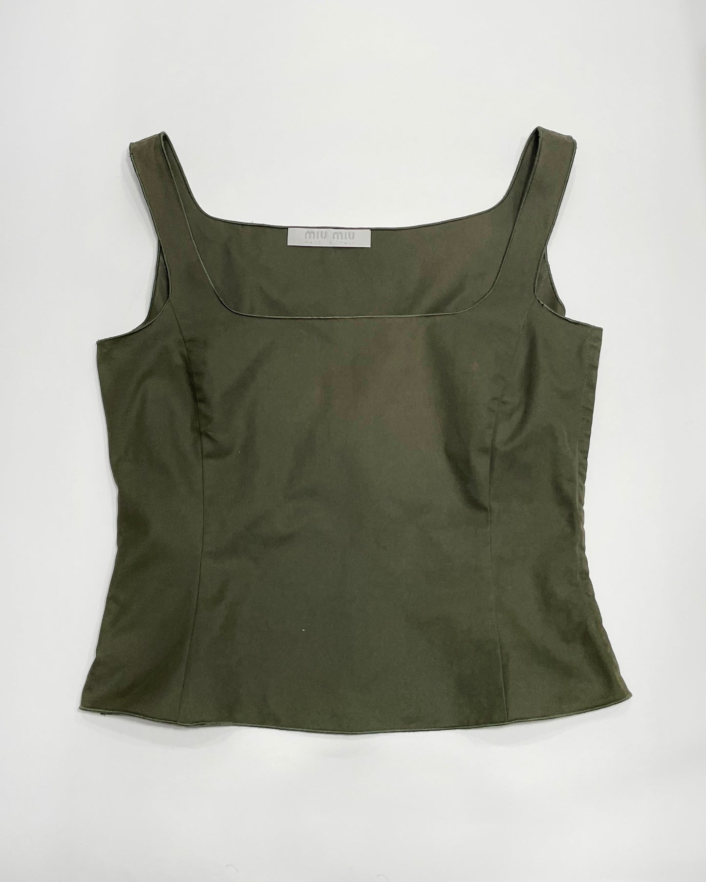 Miu Miu Spring 1998 Bustier Top