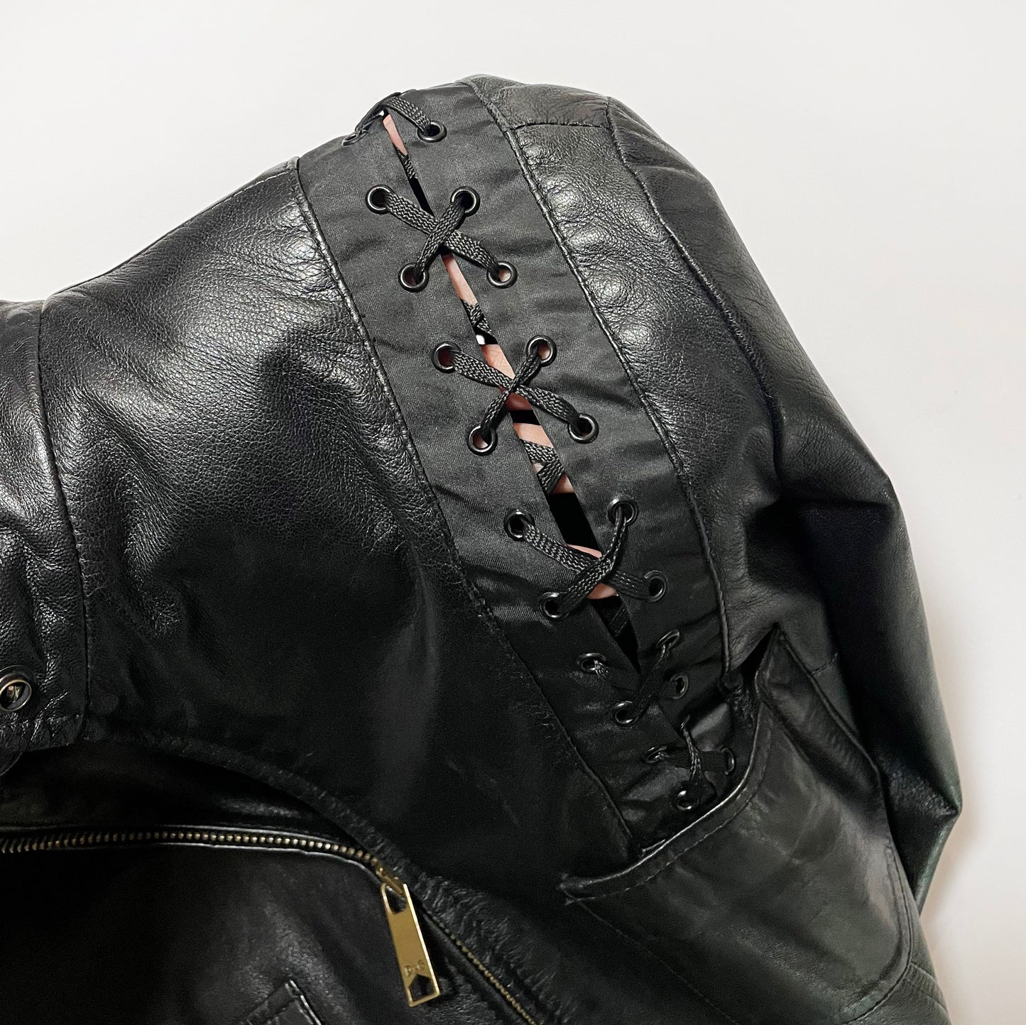 Dolce & Gabbana Spring 2002 Leather Jacket