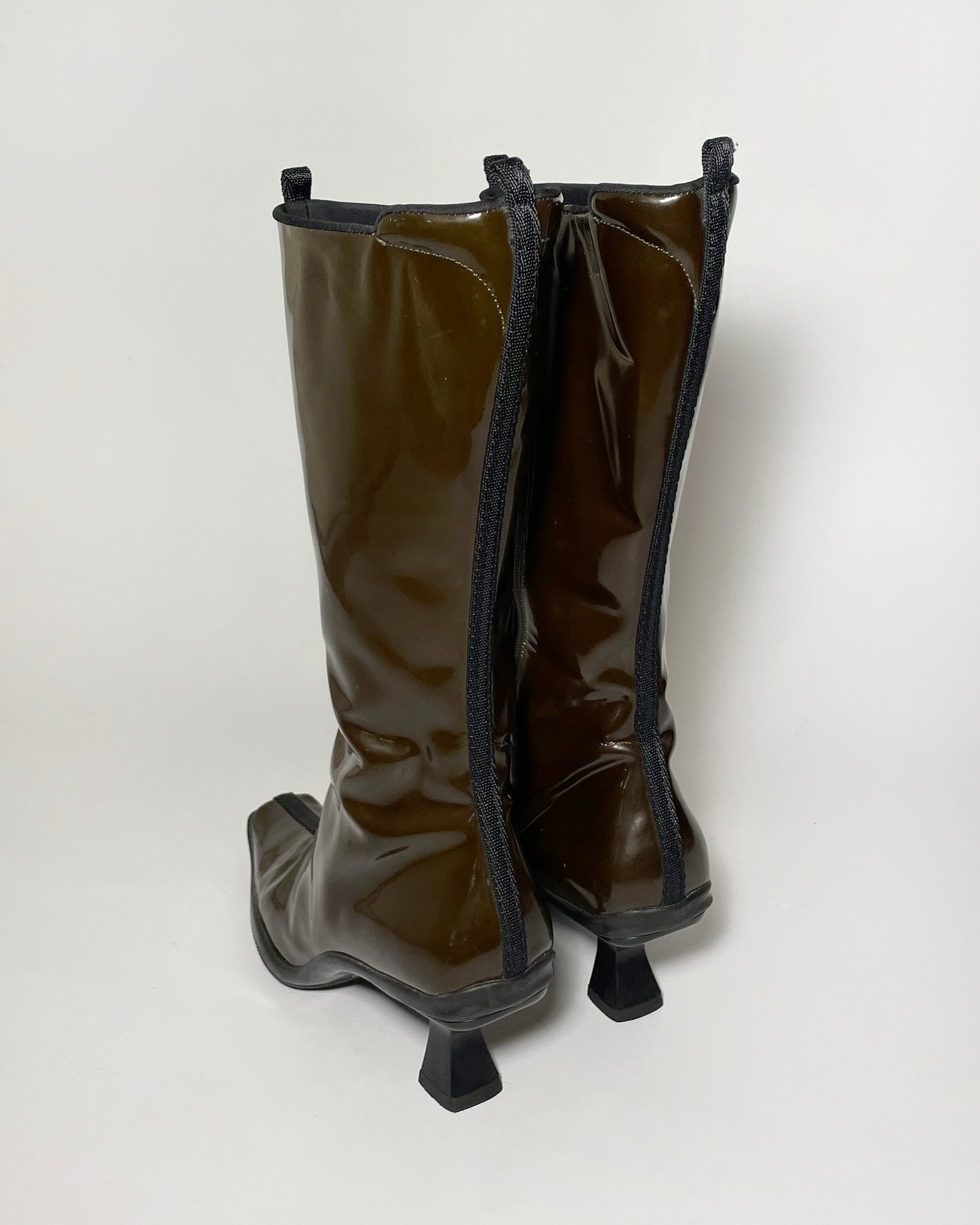 Prada Fall 1999 Patent Leather Boots