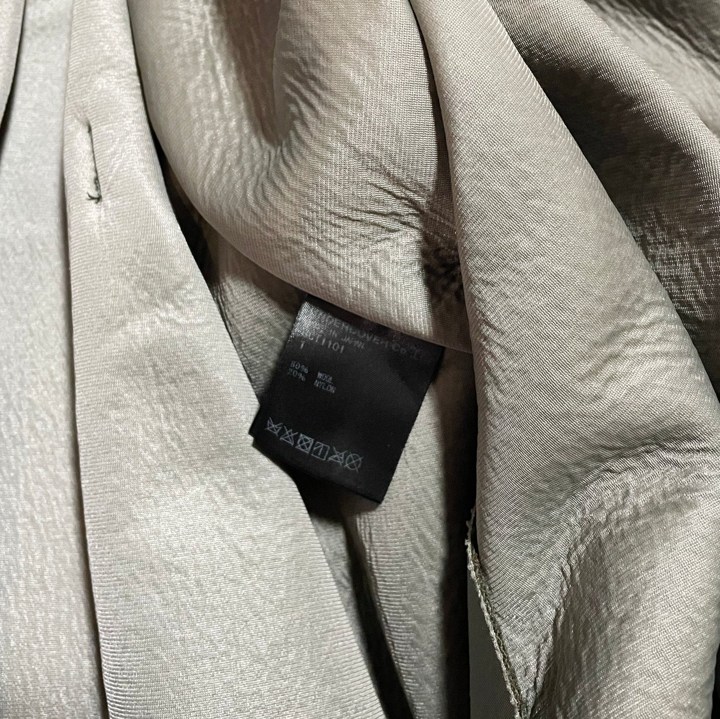 Undercover FW 2017 Asymmetric Utility Coat