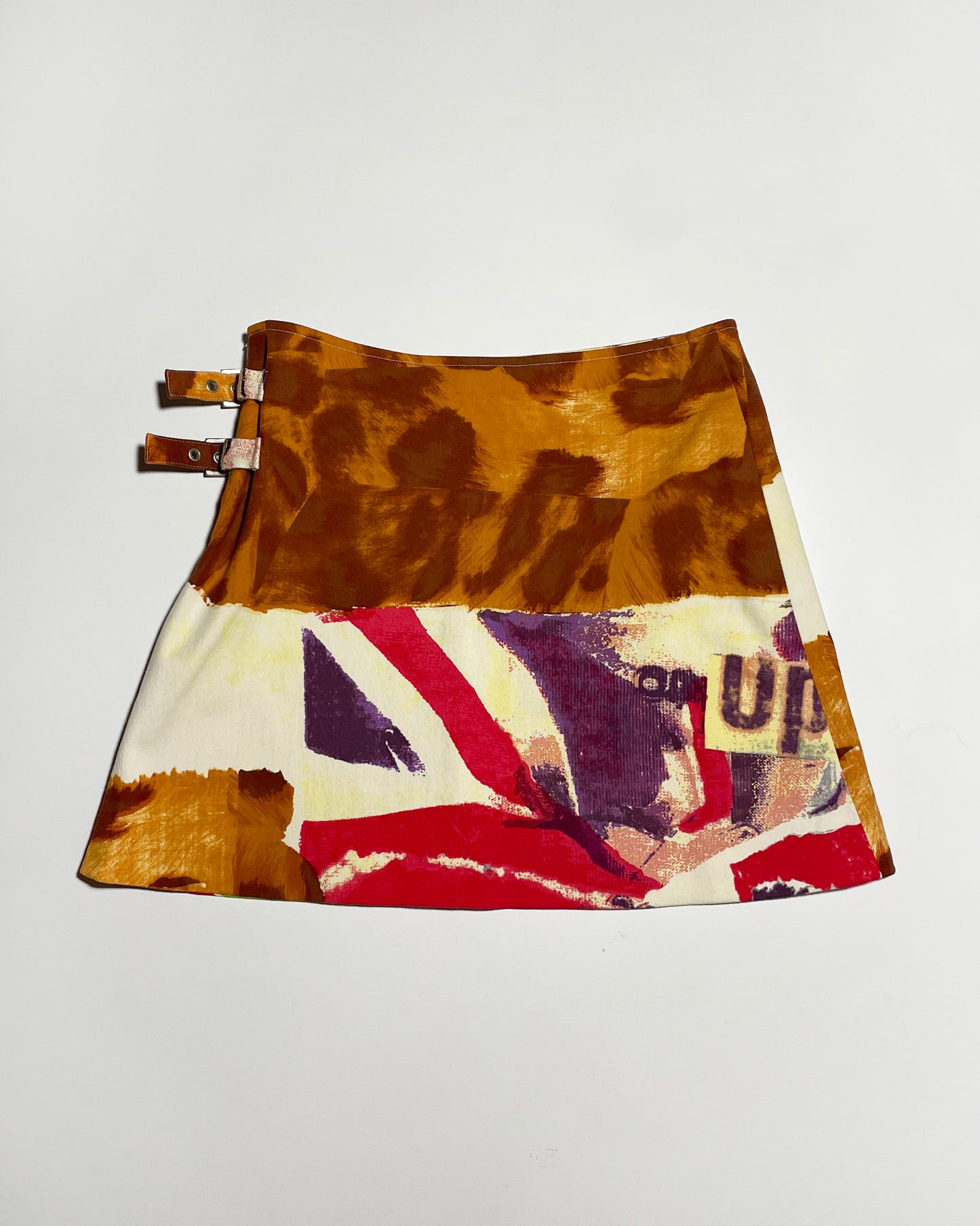 Christian Dior Spring 2003 'Victim' Bondage Pleated Skirt