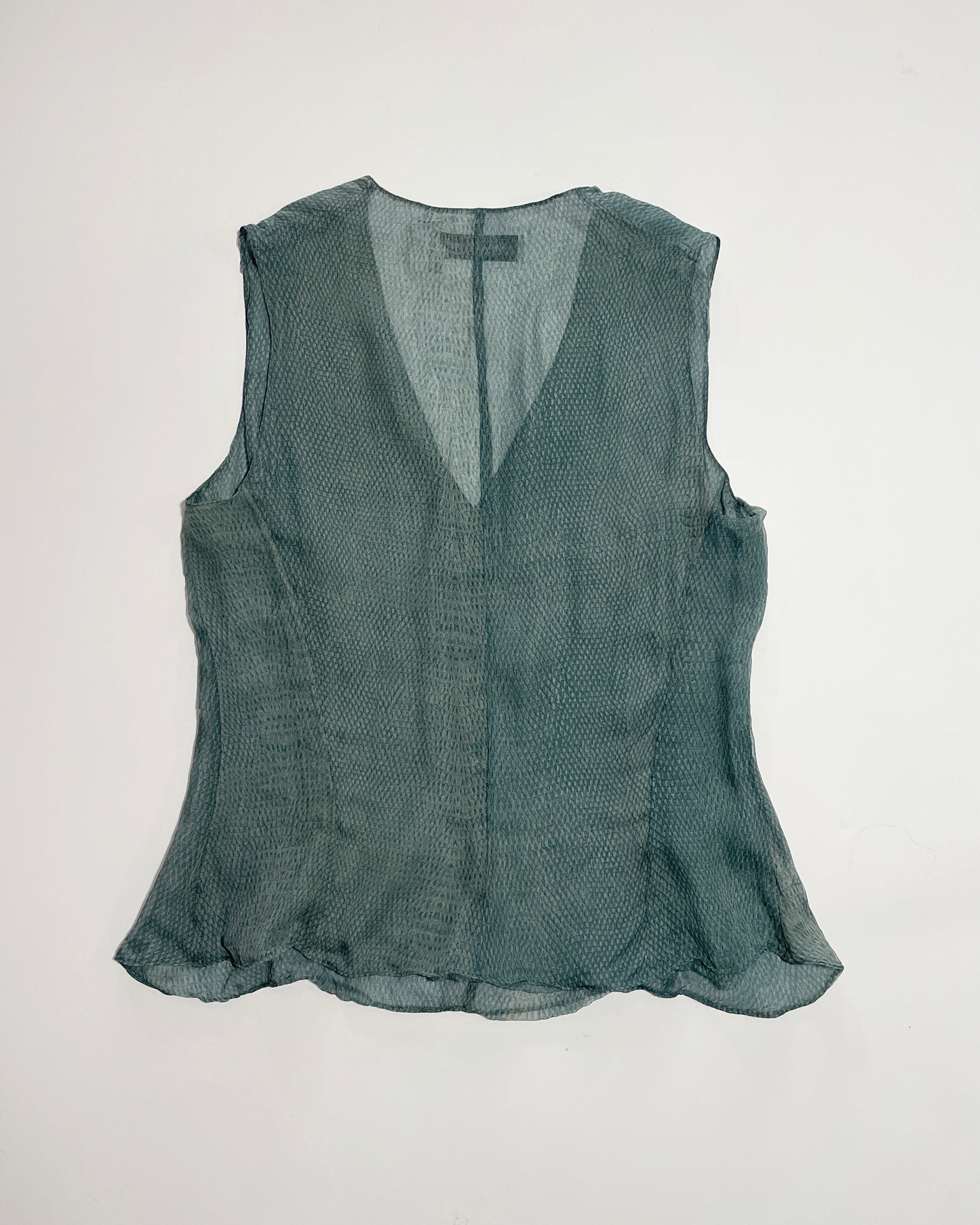 Yves Saint Laurent Tom Ford early 2000s Silk Top