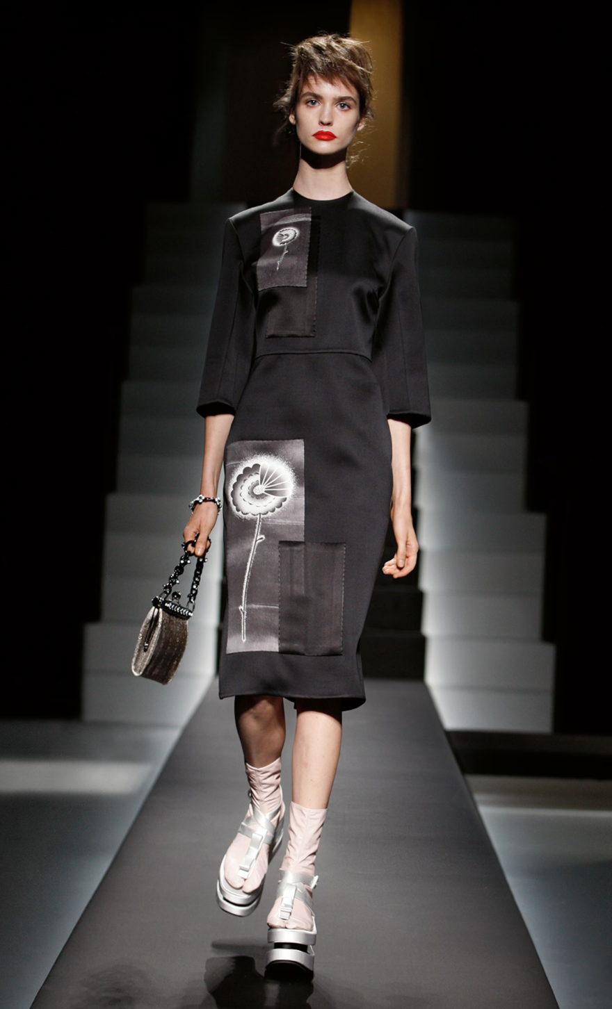 Prada Spring 2013 Bow Platform Sandals