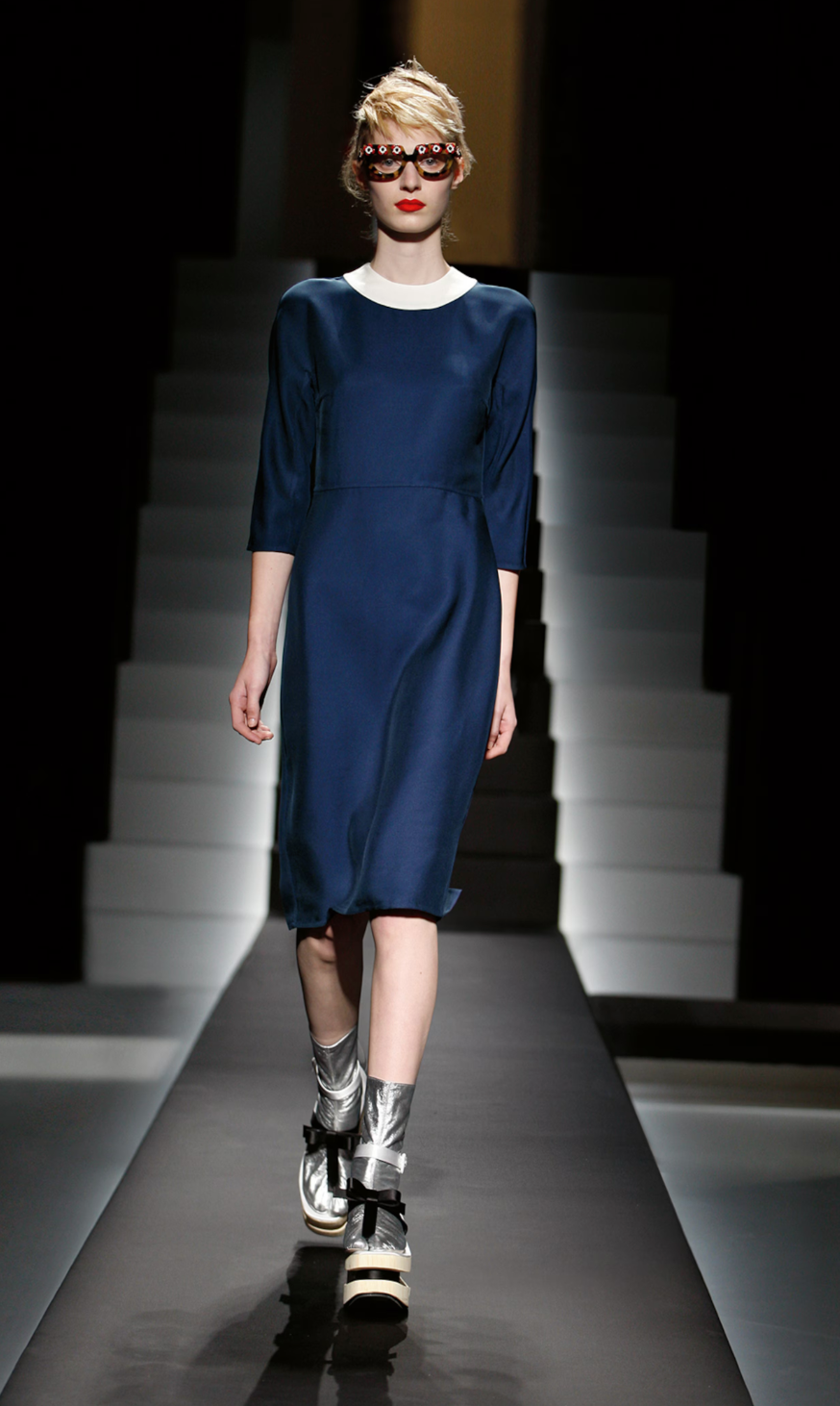 Prada Spring 2013 Bow Platform Sandals