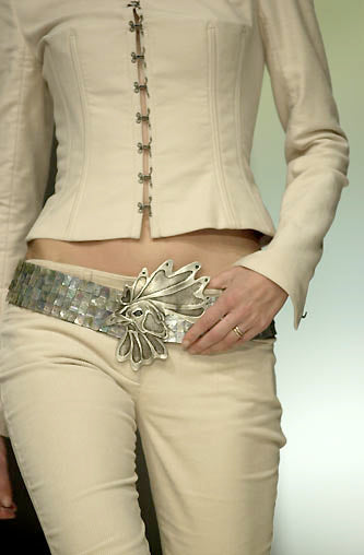 Chloé by Stella McCartney Fall 2001 Embellished Velvet Bag