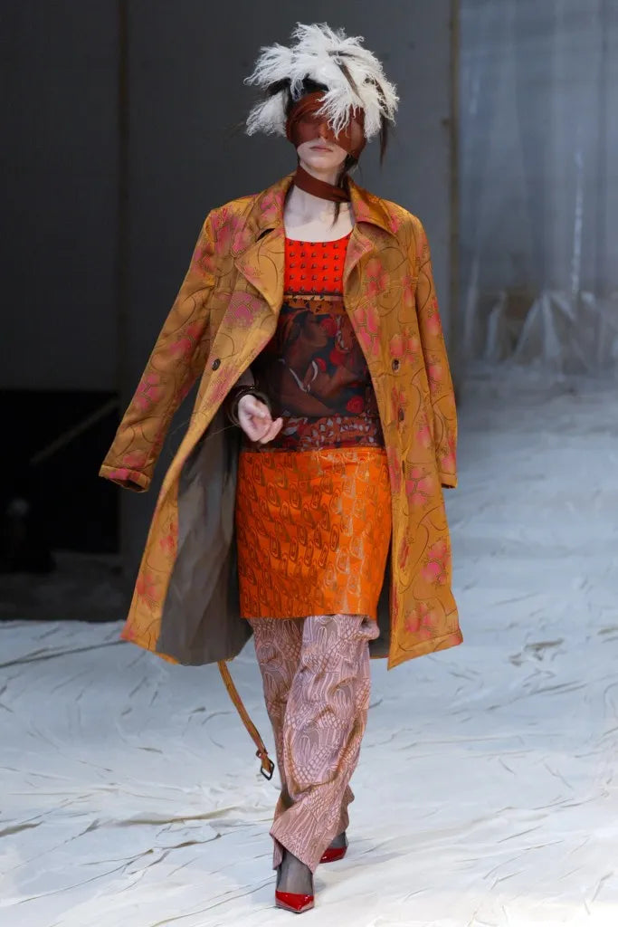 Jean Paul Gaultier Fall 2002 Silk Runway Dress