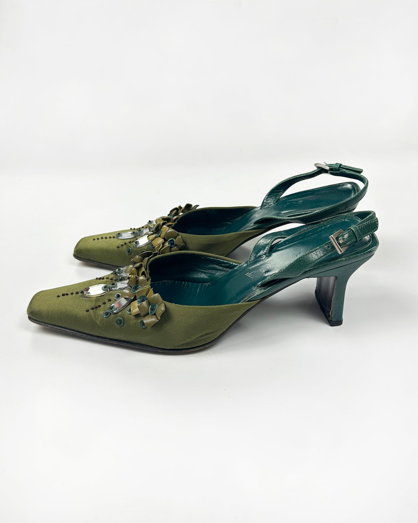 Prada Spring 1999 Mirror Heels