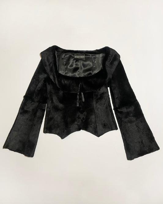 Emporio Armani Fall 2006 Fur Bustier Top