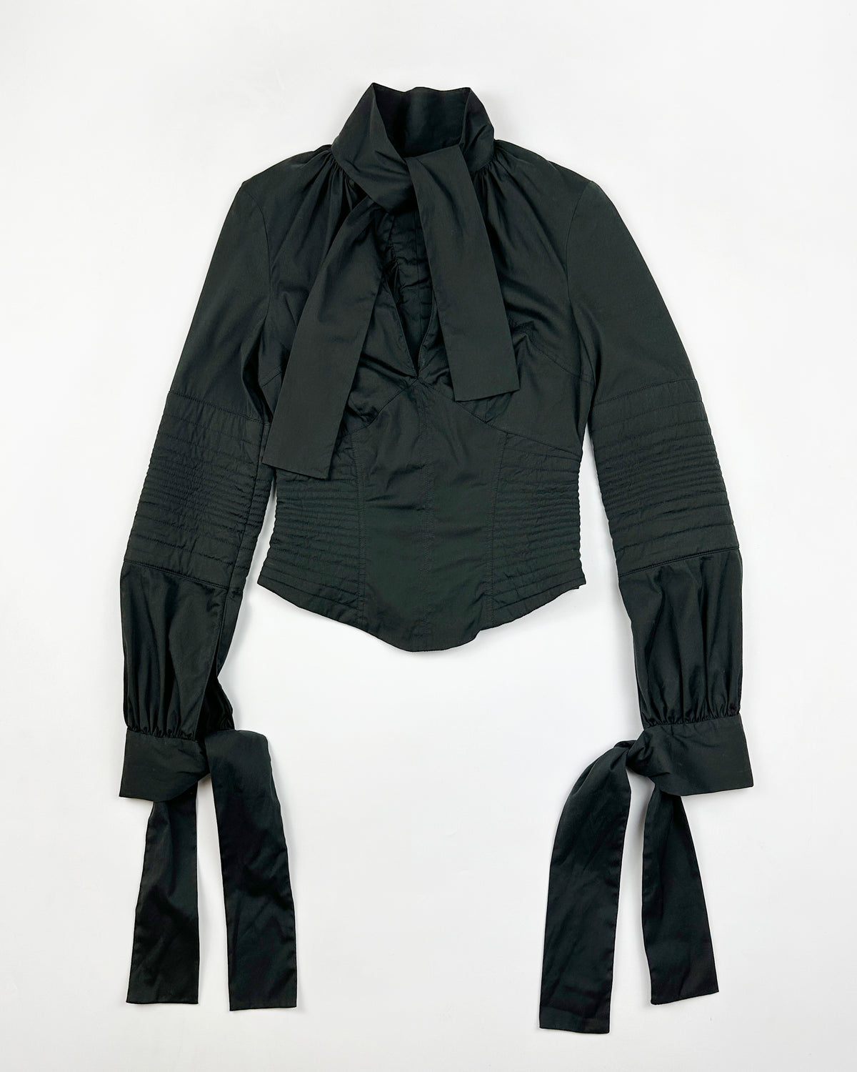 Gucci by Tom Ford Fall 2003 Corset Shirt