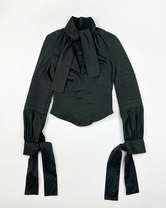 Gucci by Tom Ford Fall 2003 Corset Shirt