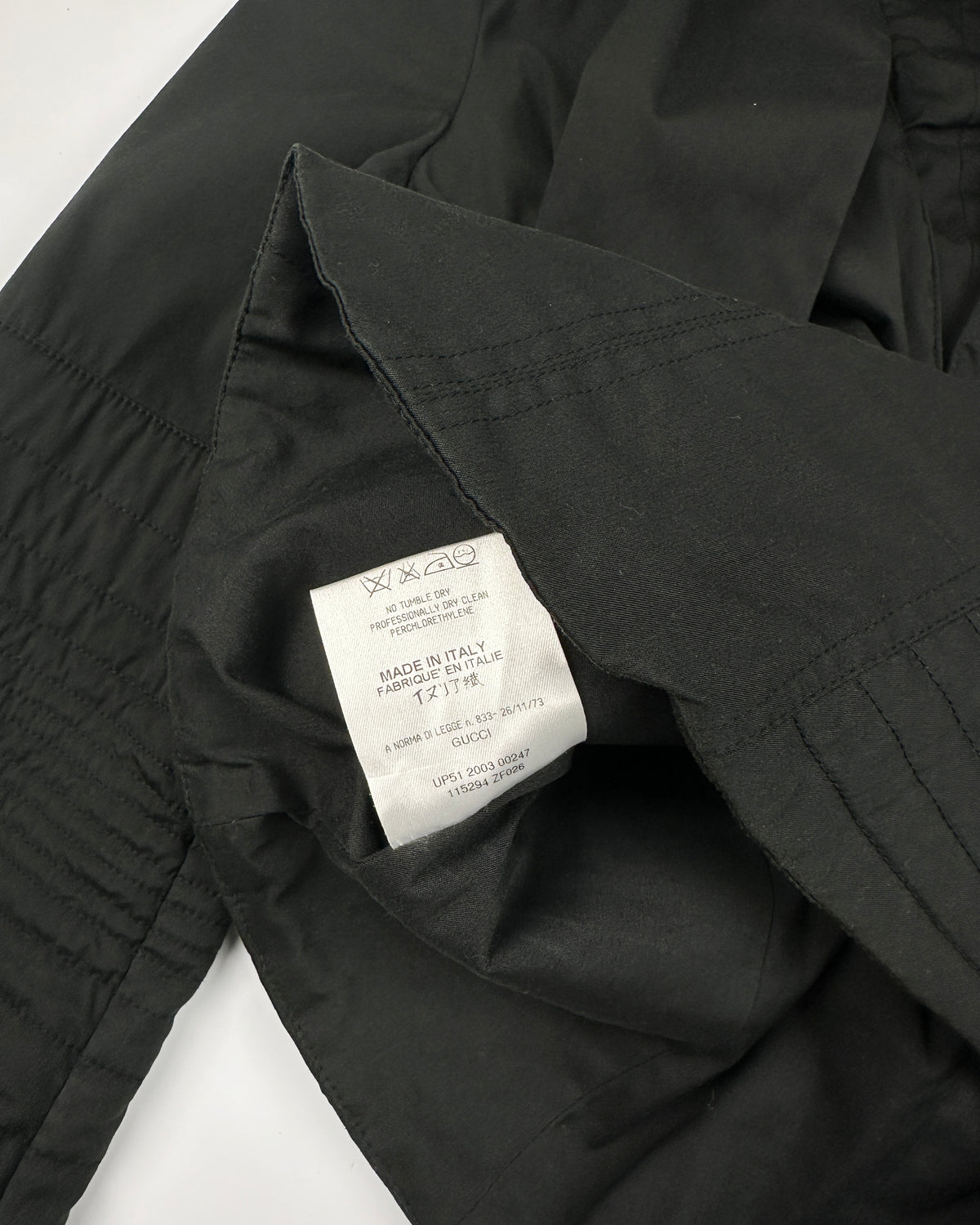 Gucci by Tom Ford Fall 2003 Corset Shirt