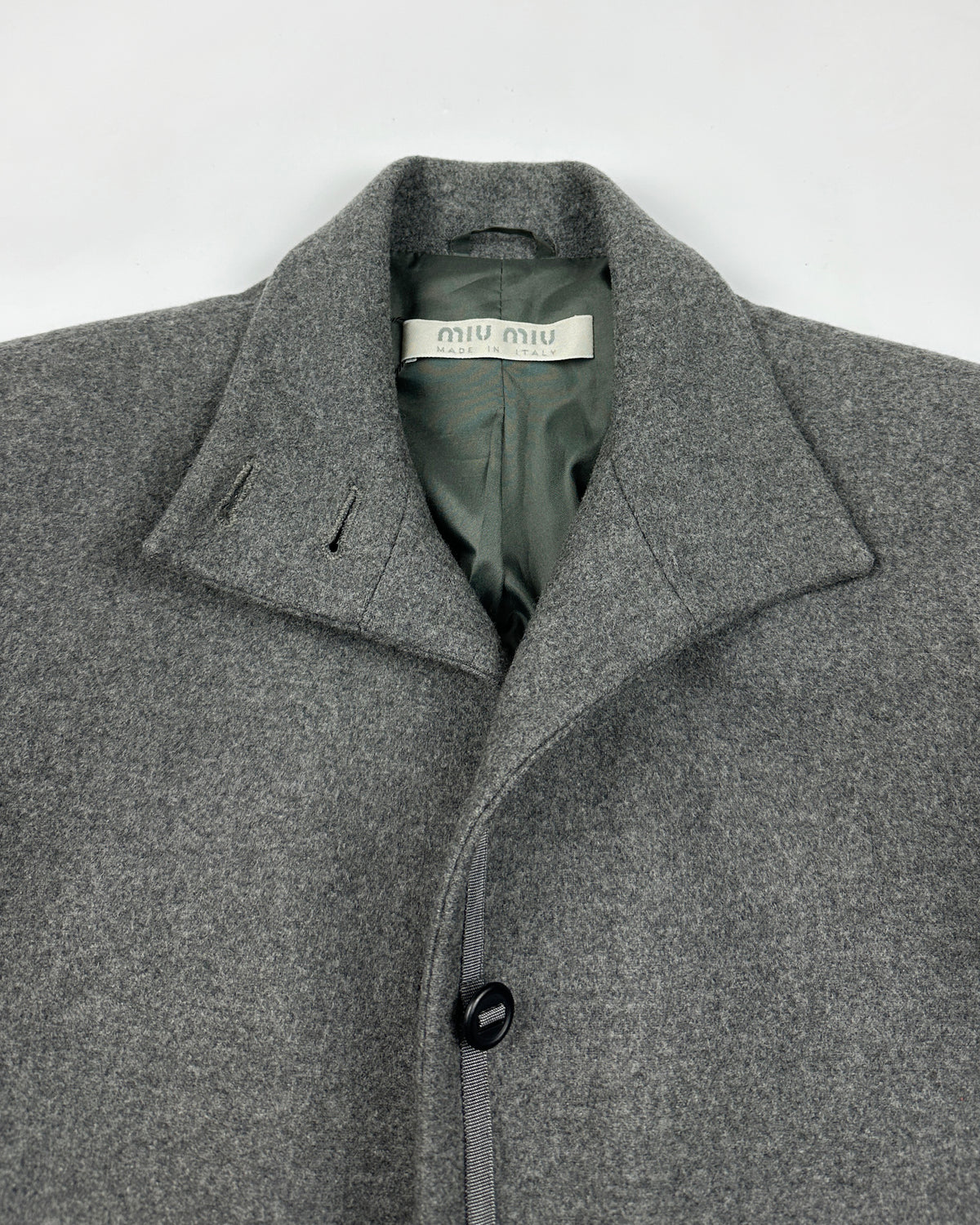 Miu Miu Fall 1999 Wool Utility Jacket