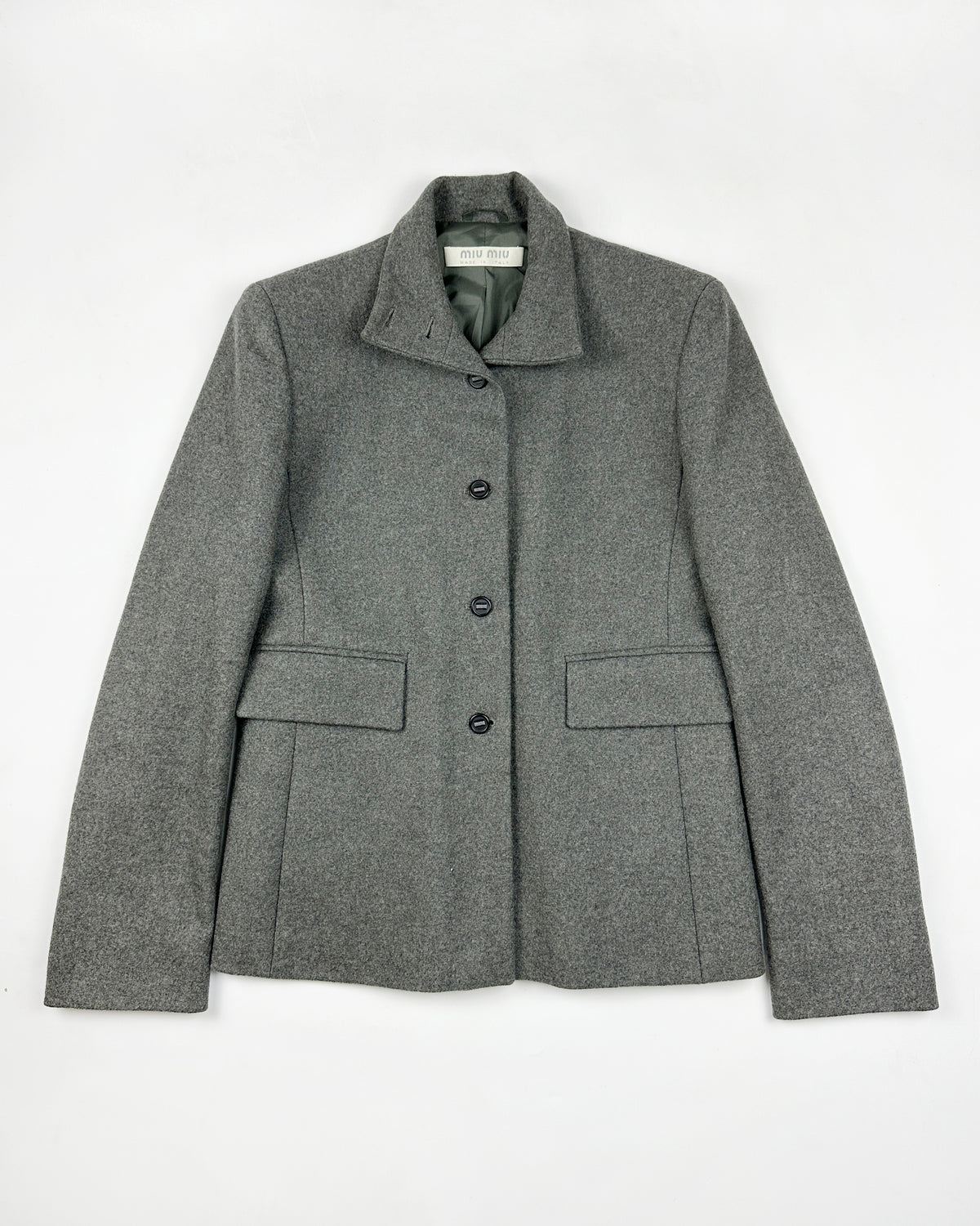 Miu Miu Fall 1999 Wool Utility Jacket
