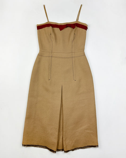 Prada Fall 2000 Runway Wool Dress