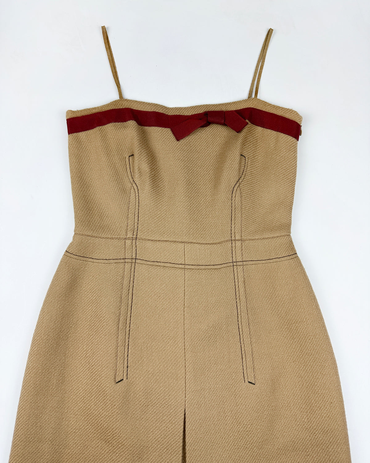 Prada Fall 2000 Runway Wool Dress