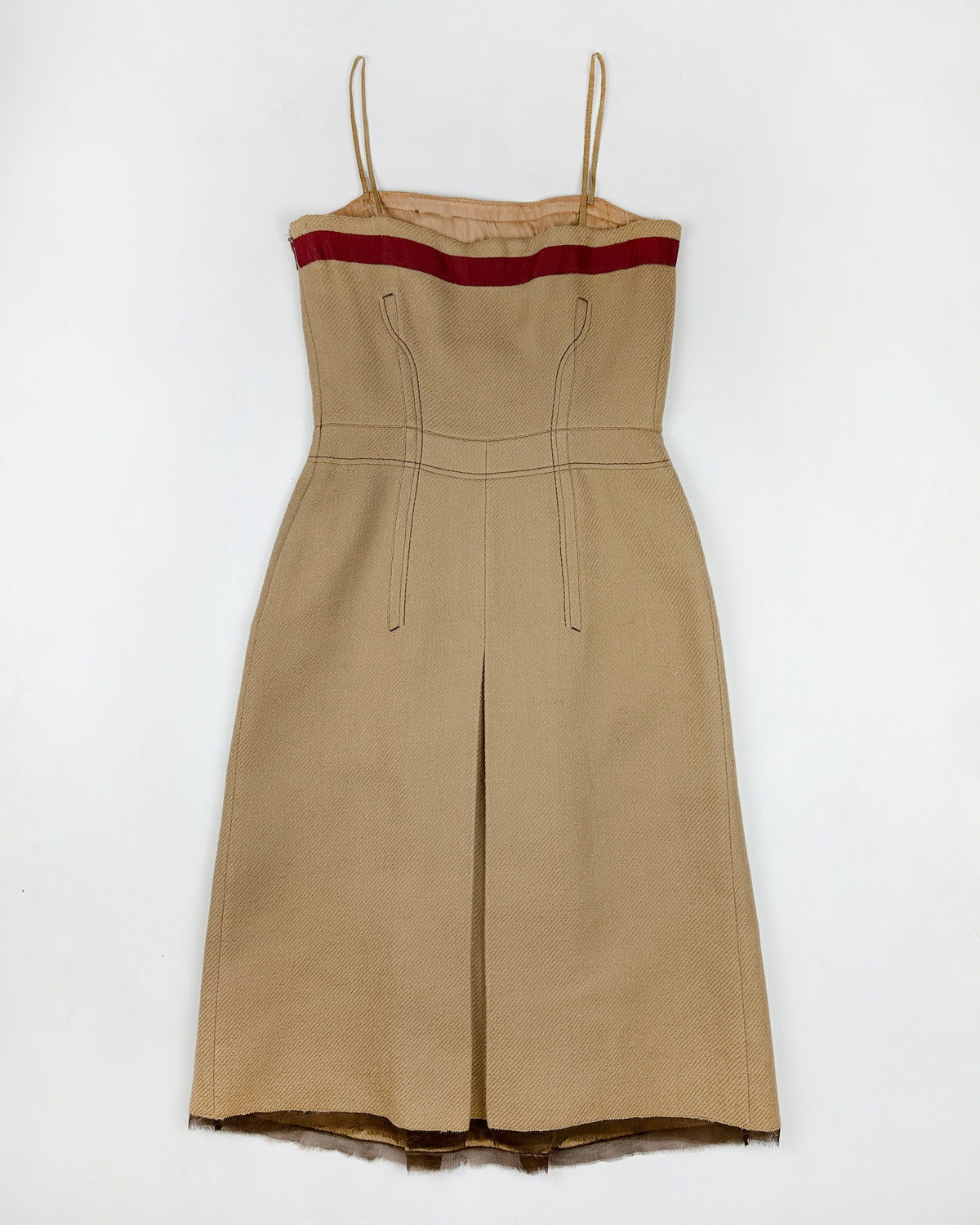 Prada Fall 2000 Runway Wool Dress