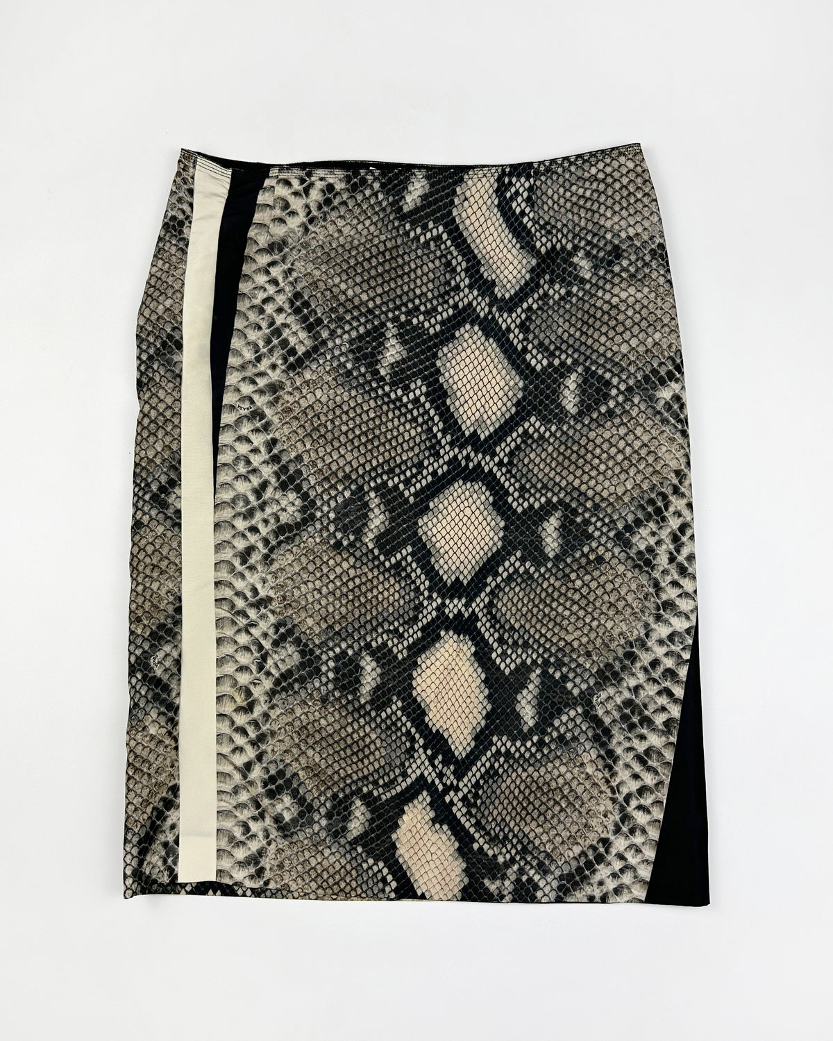 Prada Spring 2009 Python Print Skirt