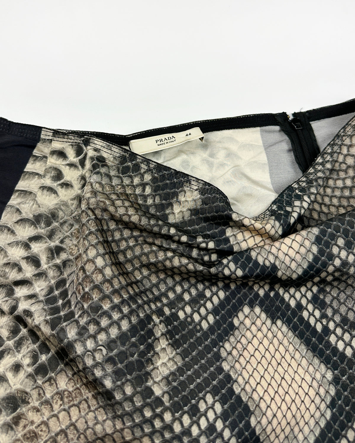 Prada Spring 2009 Python Print Skirt