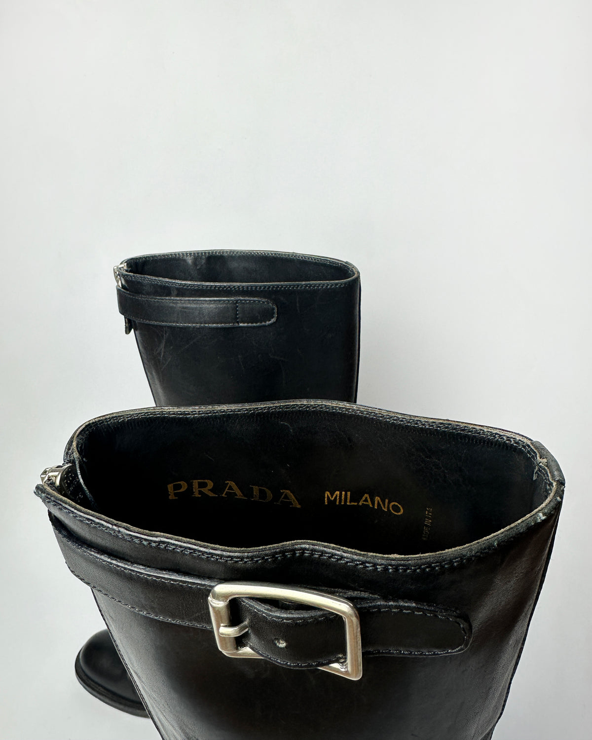 Prada Fall 1994 Tall Boots