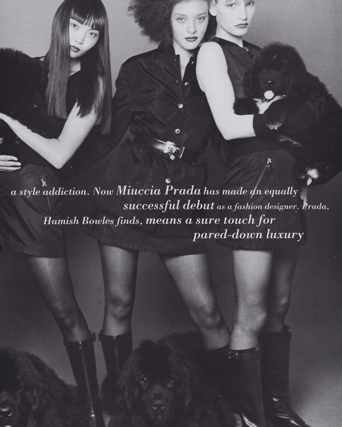 Prada Fall 1994 Tall Boots