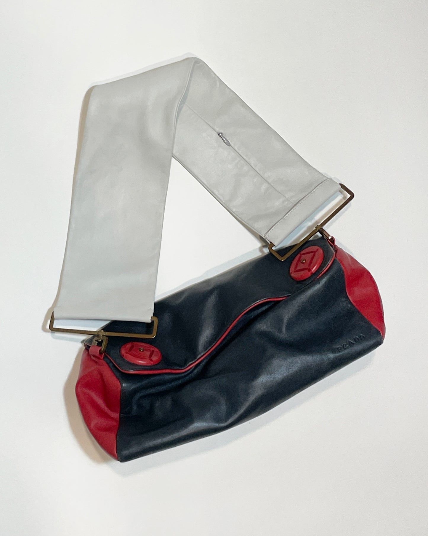 Prada Spring 2001 Wide Handle Bag
