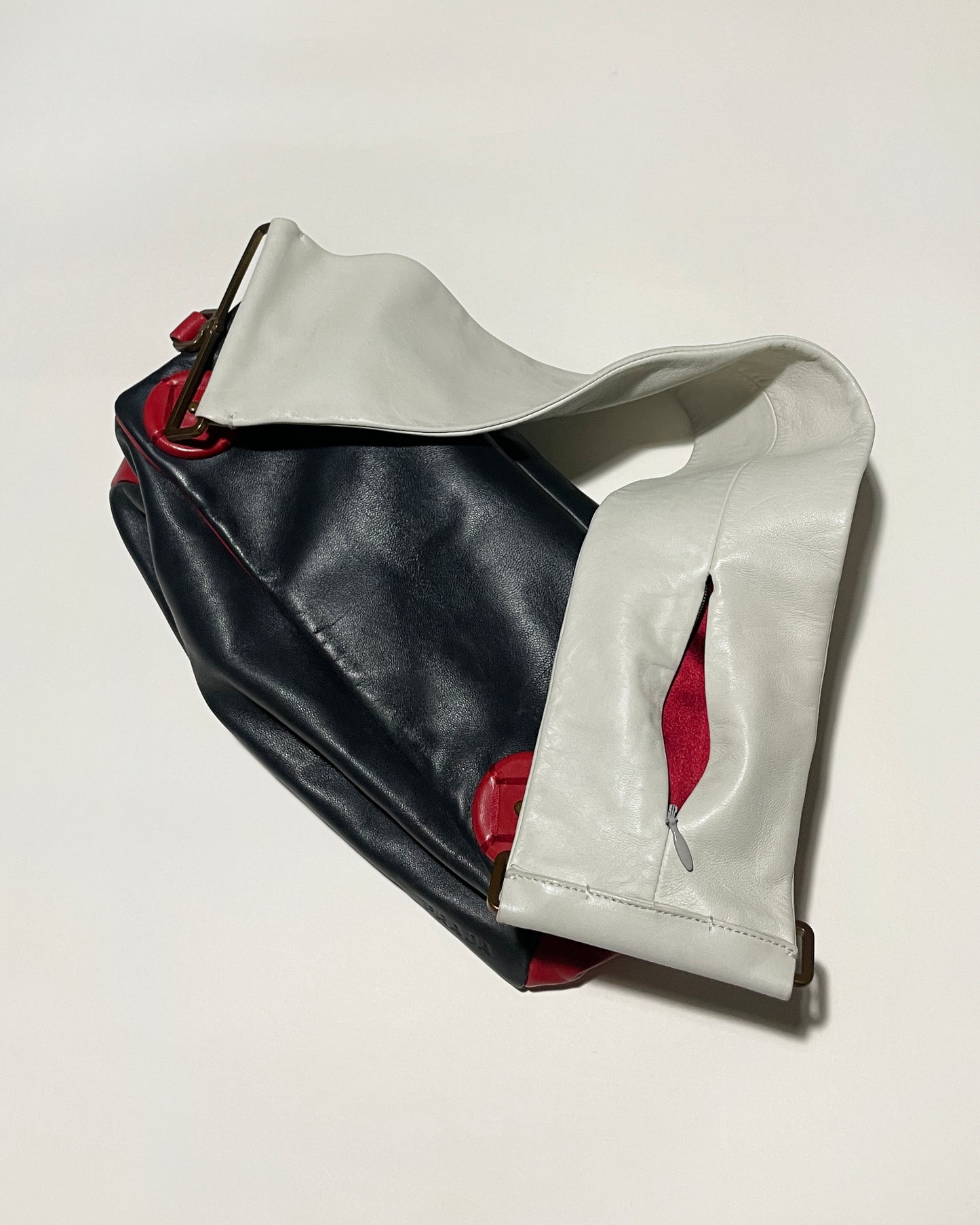 Prada Spring 2001 Wide Handle Bag