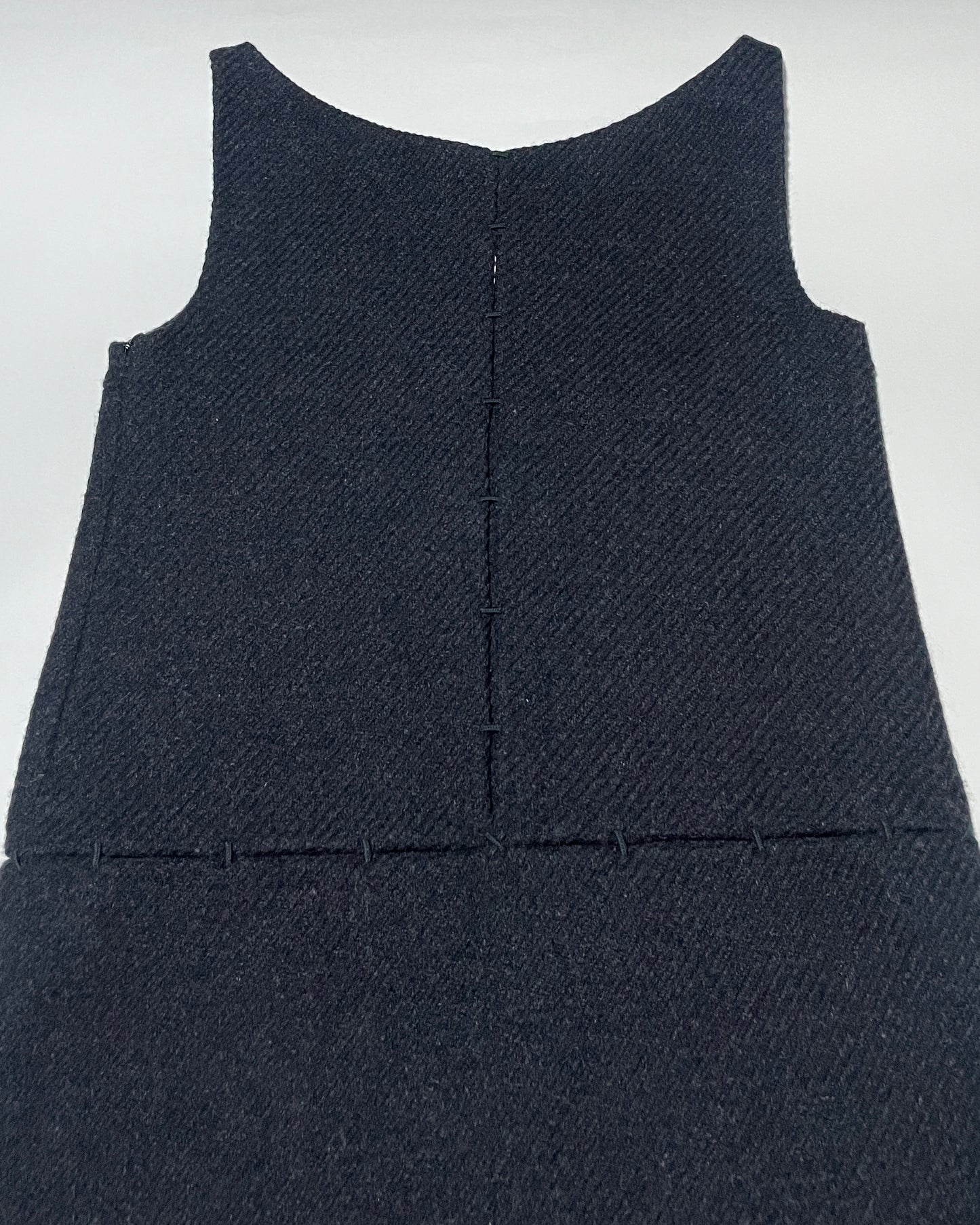 Prada Fall 1998 Wool Panel Dress