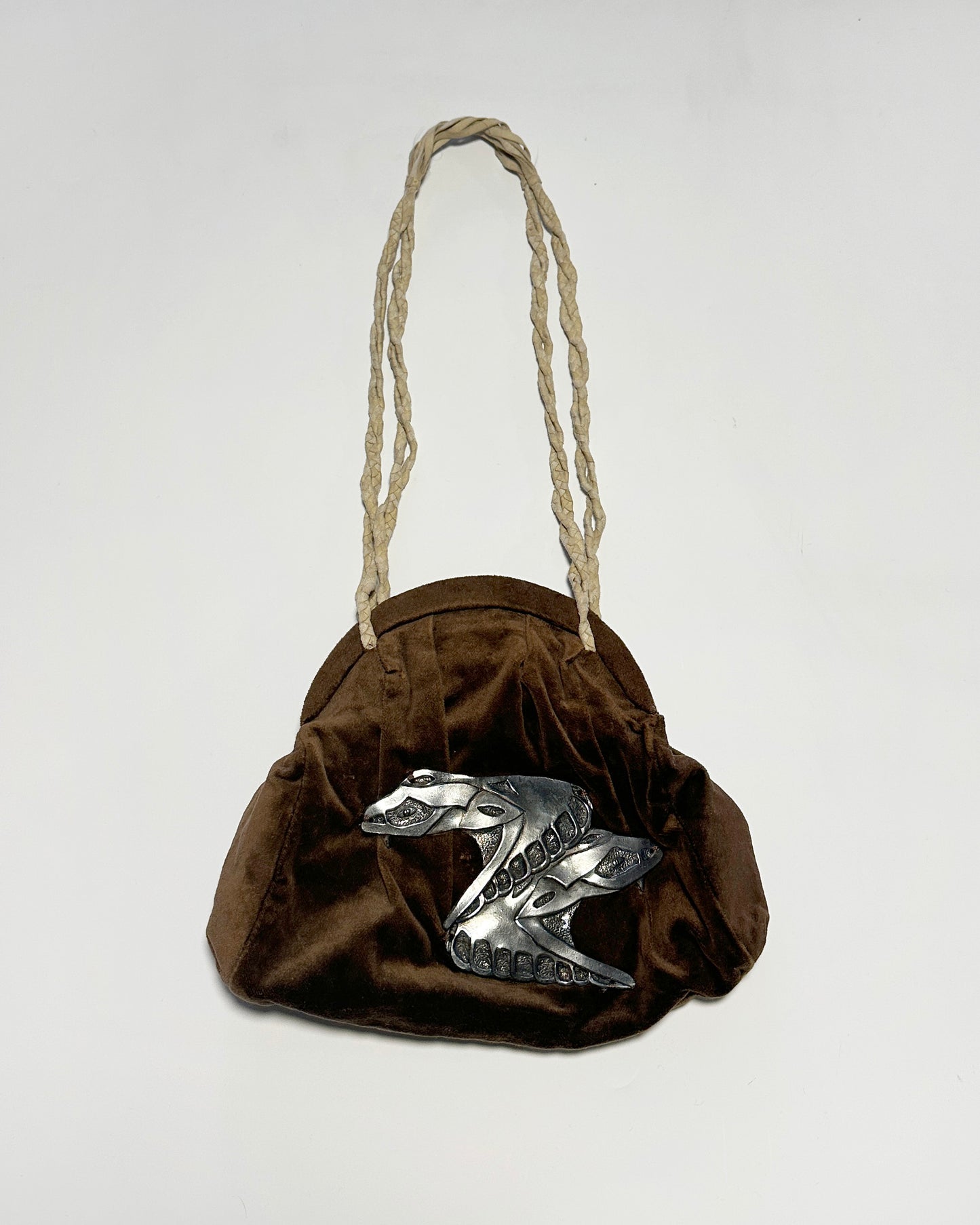 Chloé by Stella McCartney Fall 2001 Embellished Velvet Bag