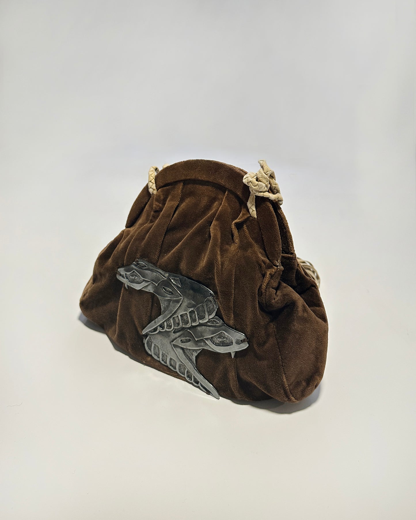 Chloé by Stella McCartney Fall 2001 Embellished Velvet Bag