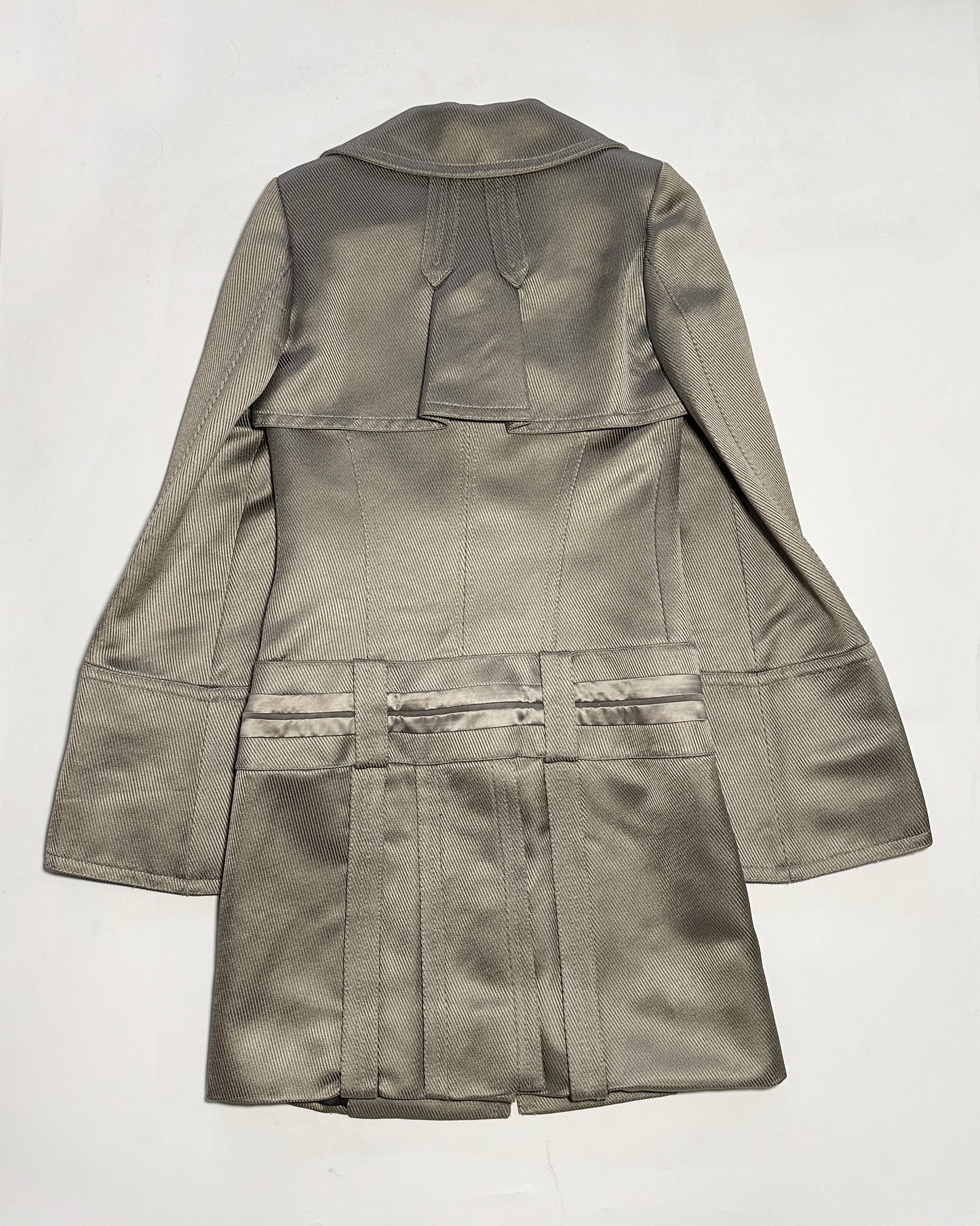 Gucci Fall 2005 Silver Runway Coat