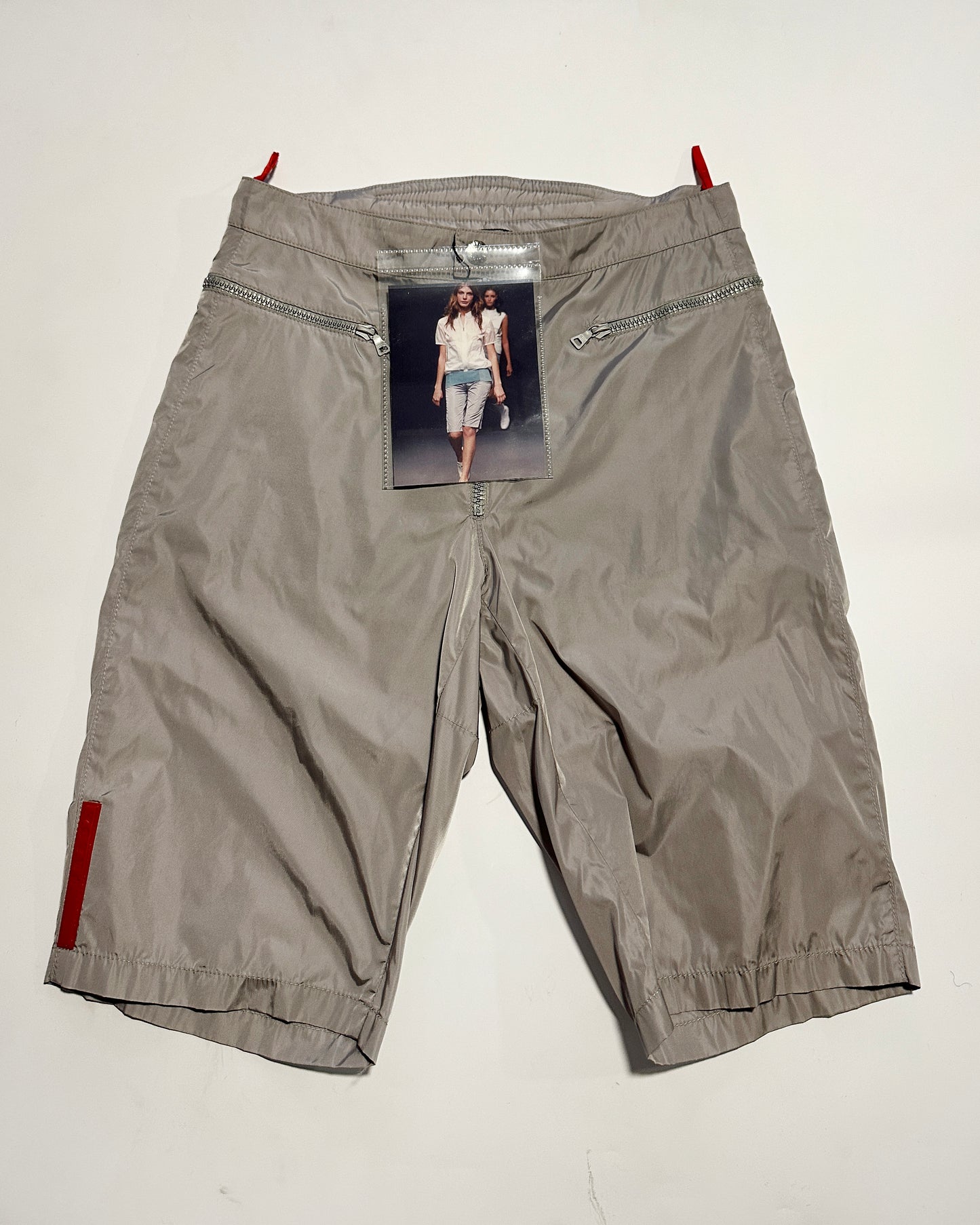 Prada Spring 1999 Nylon Shorts