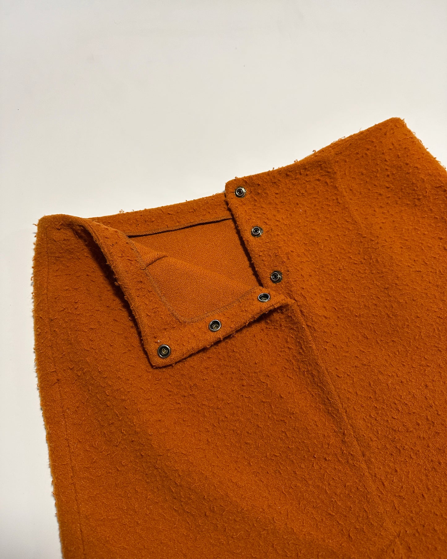 Miu Miu Fall 1999 Fuzzy Wool Skirt