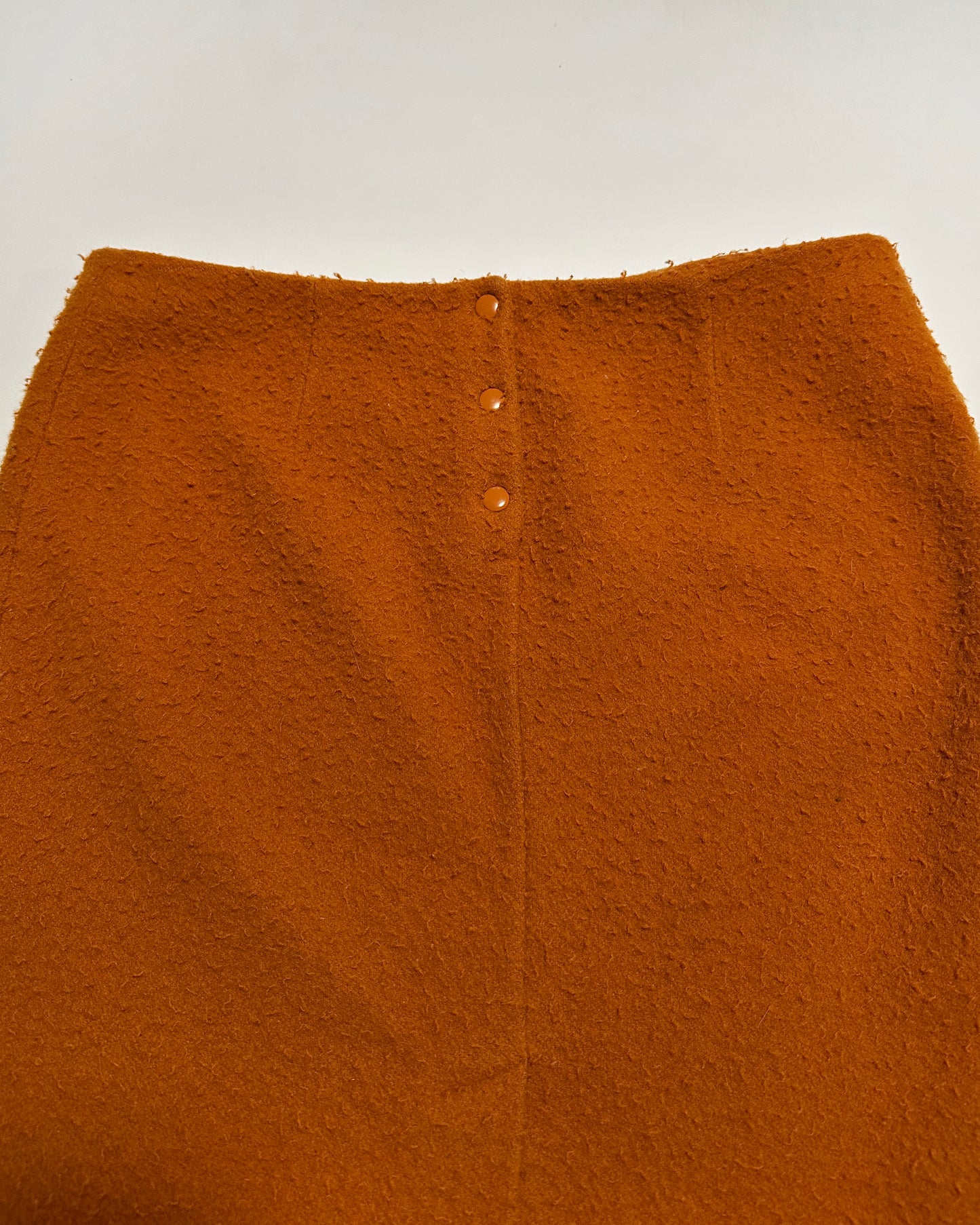 Miu Miu Fall 1999 Fuzzy Wool Skirt