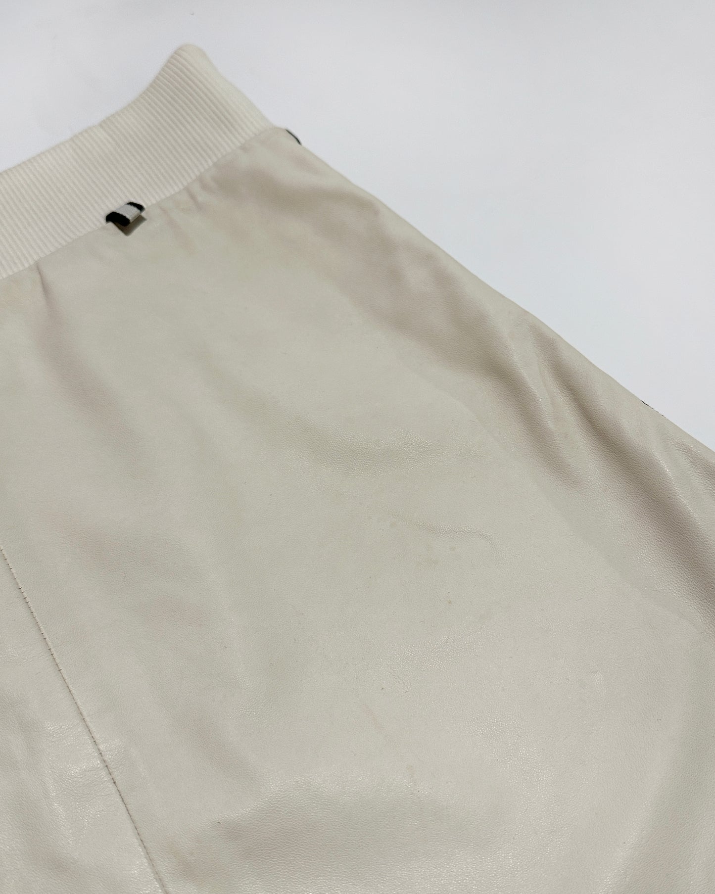 Miu Miu Fall 1999 Leather Skirt