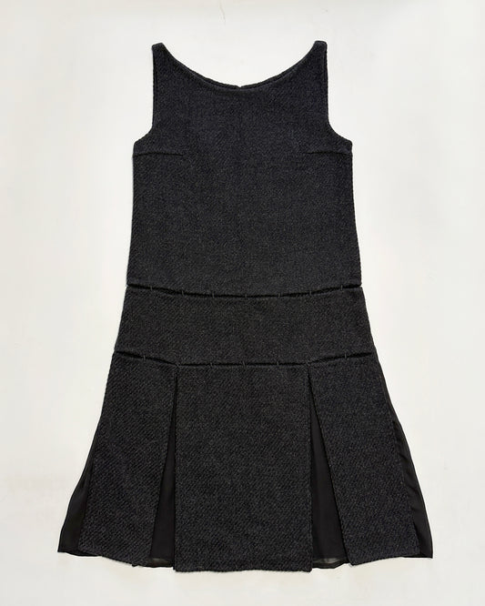 Prada Fall 1998 Wool Panel Dress