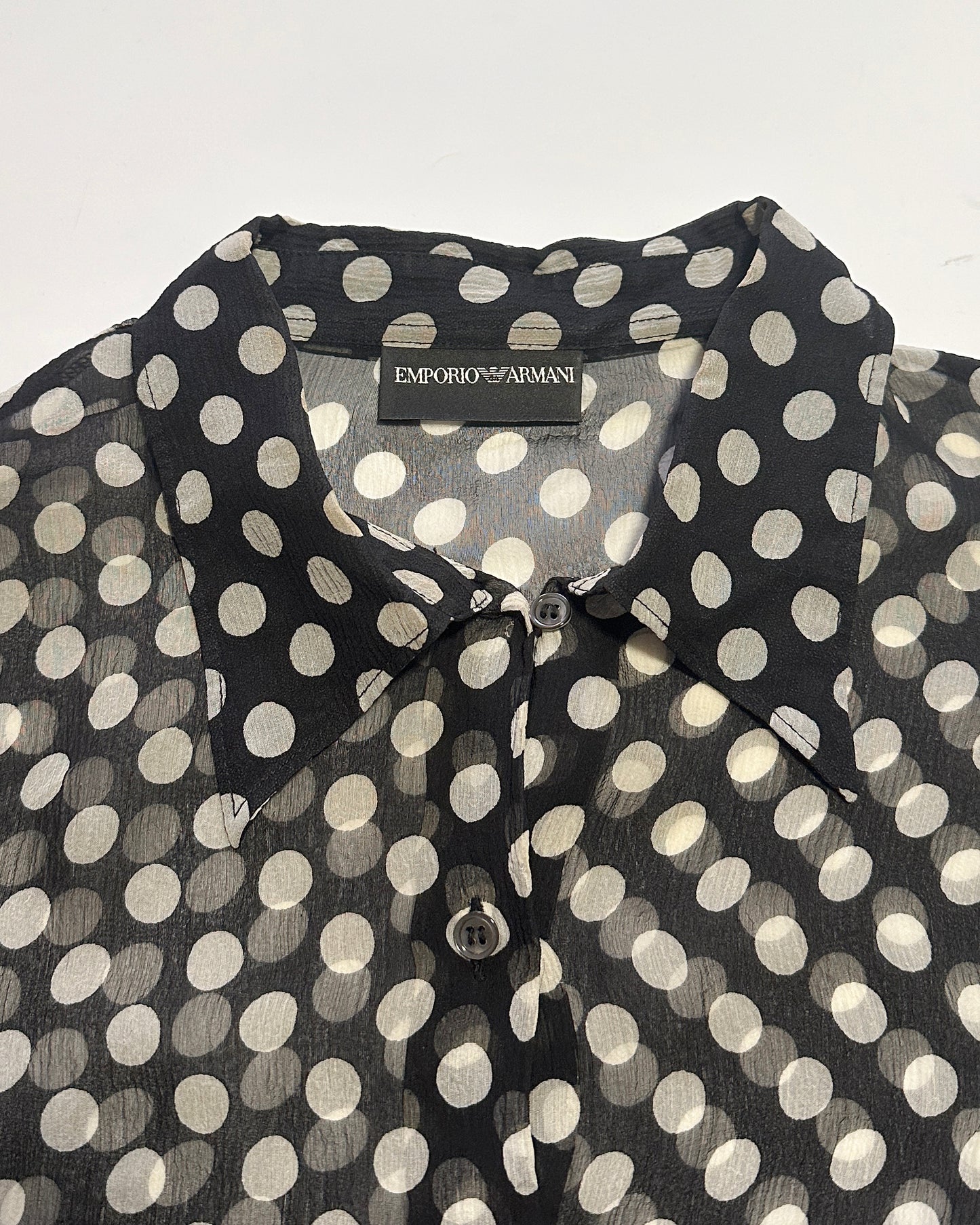 Emporio Armani Spring 2006 Polka Dots Shirt