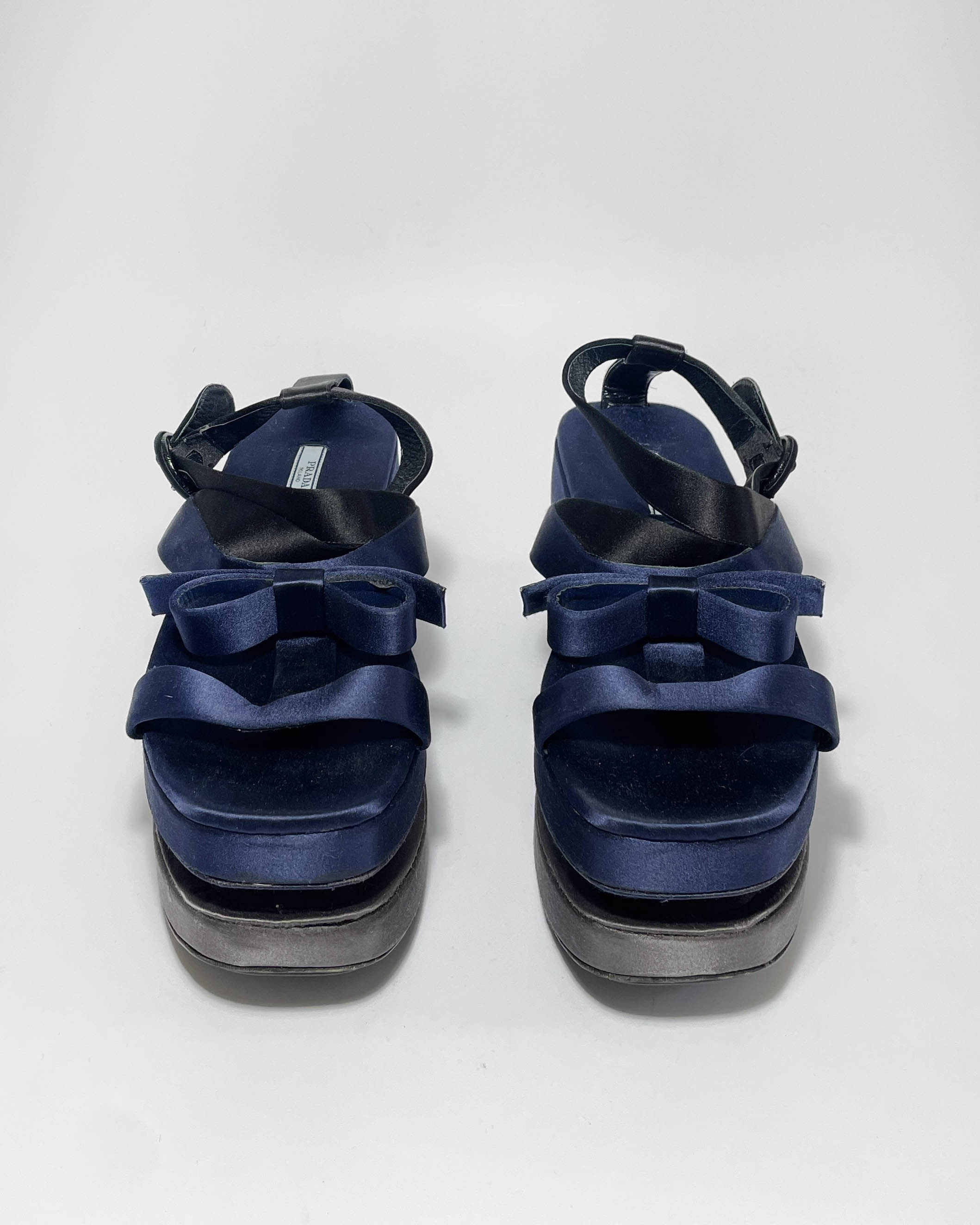 モダン♪◇ボウ Sandal◇PRADA Prada Spring 2013 Bow Platform Sandals – velvetknife