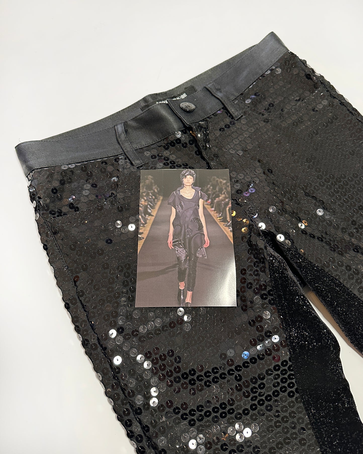 Junya Watanabe Fall 2014 Sequins Capri