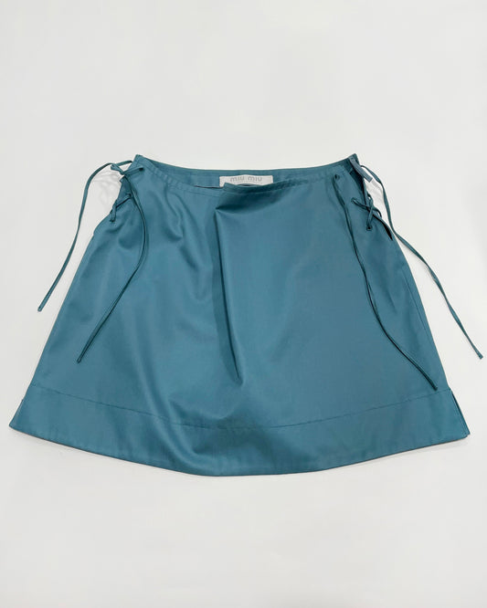 Miu Miu Spring 1998 Lace Up Skirt