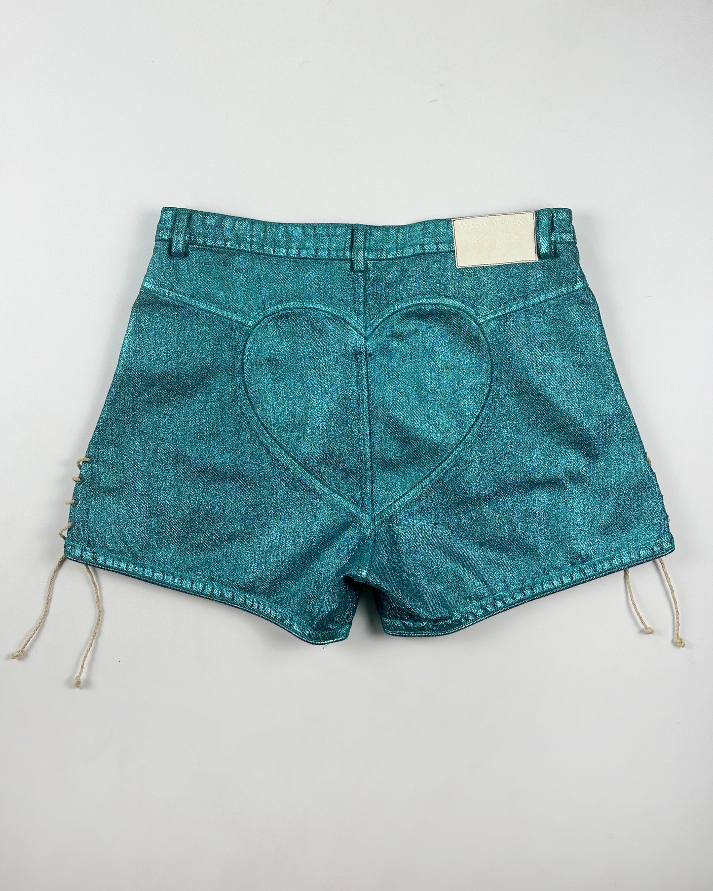 Vivienne Westwood Spring 2018 Heart Cutout Shorts