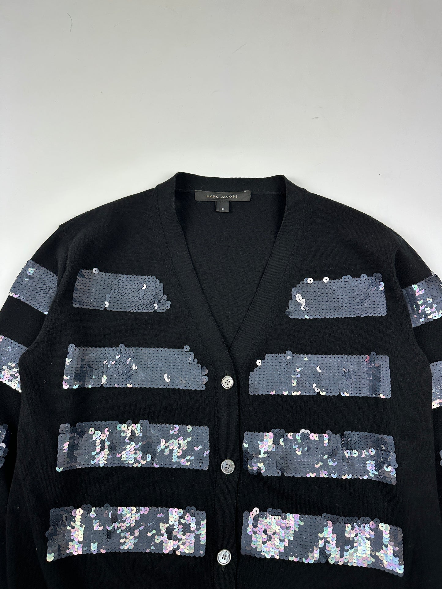 Marc Jacobs Fall 2010 Sequin Stripe Cardigan