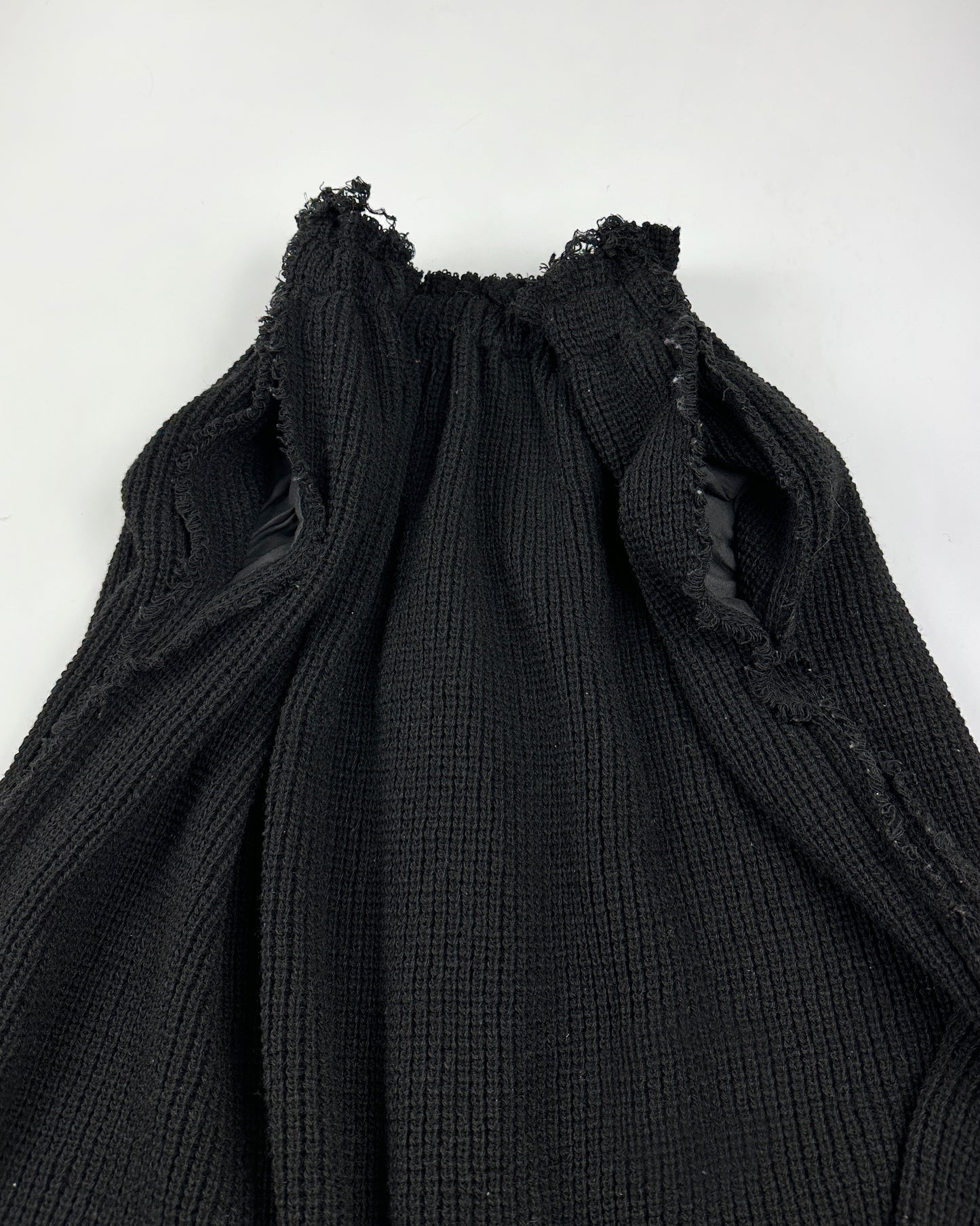 Comme des Garçons Fall 2002 Raw Edge Wool Skirt