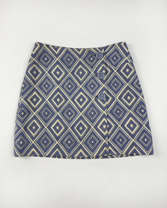 Prada Fall 2012 Diamond Print Skirt